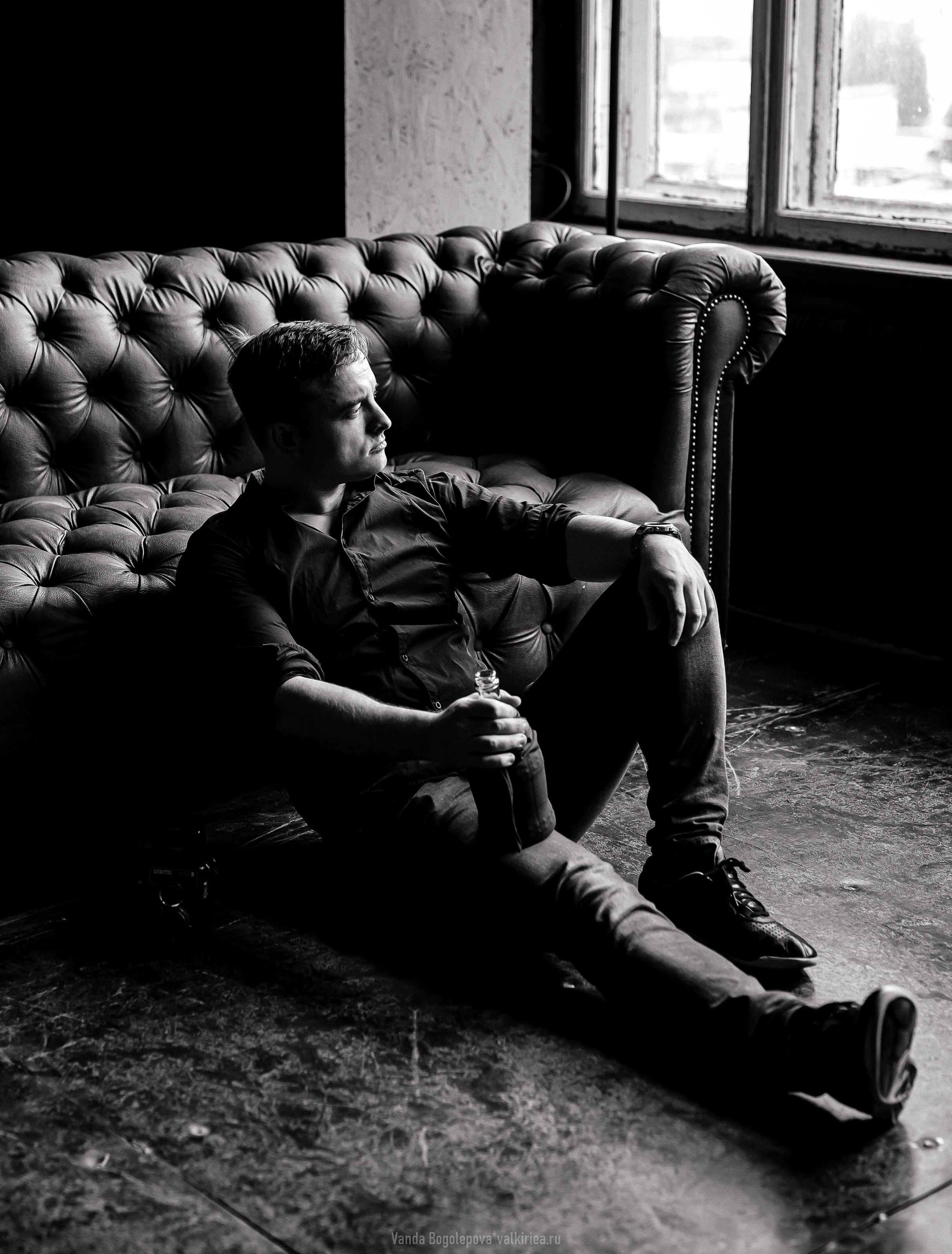 Портрет в чб. Фотосъемка, свадебная фотосъемка, Москва, Нижний Новгород