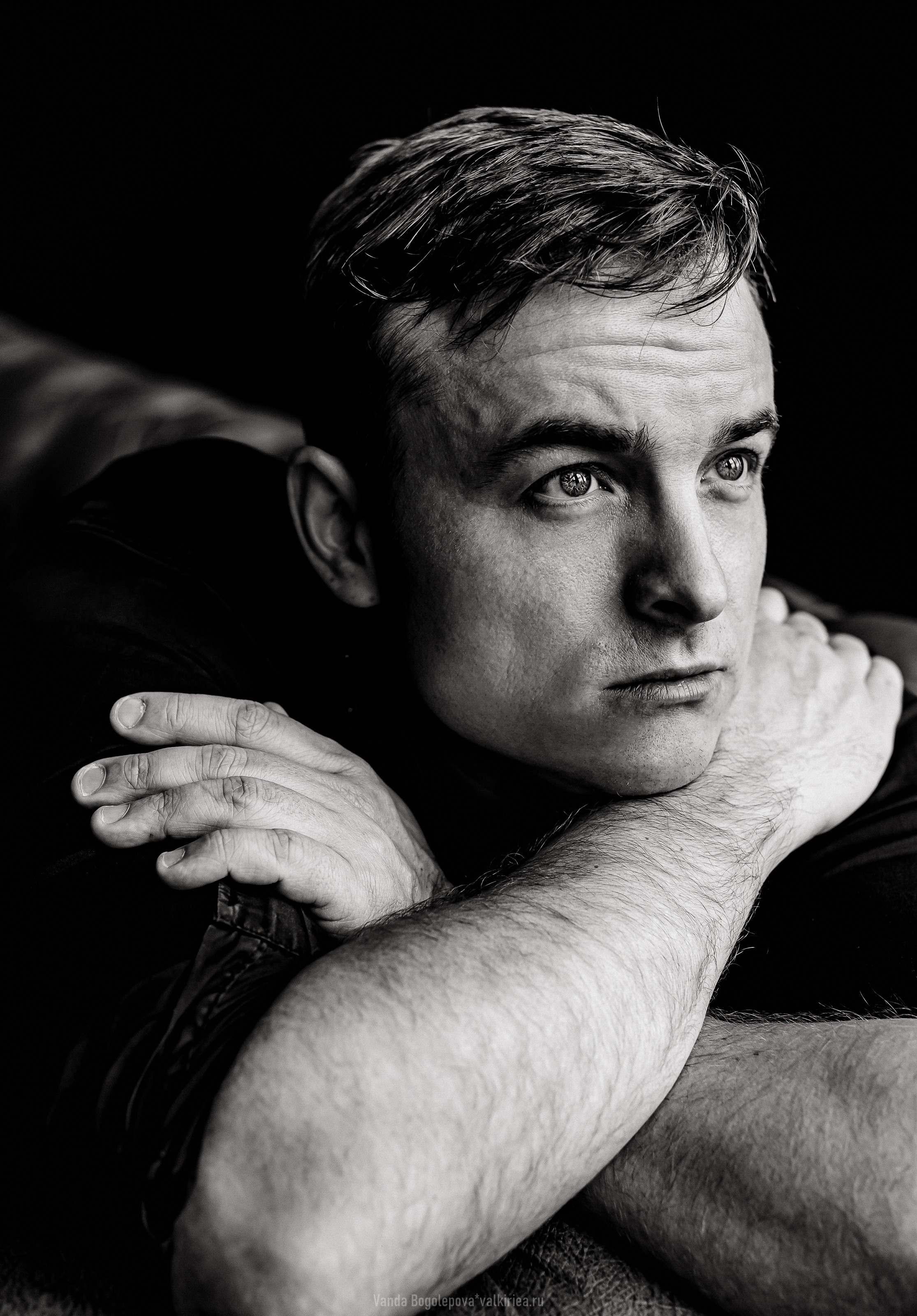 Портрет в чб. Фотосъемка, свадебная фотосъемка, Москва, Нижний Новгород