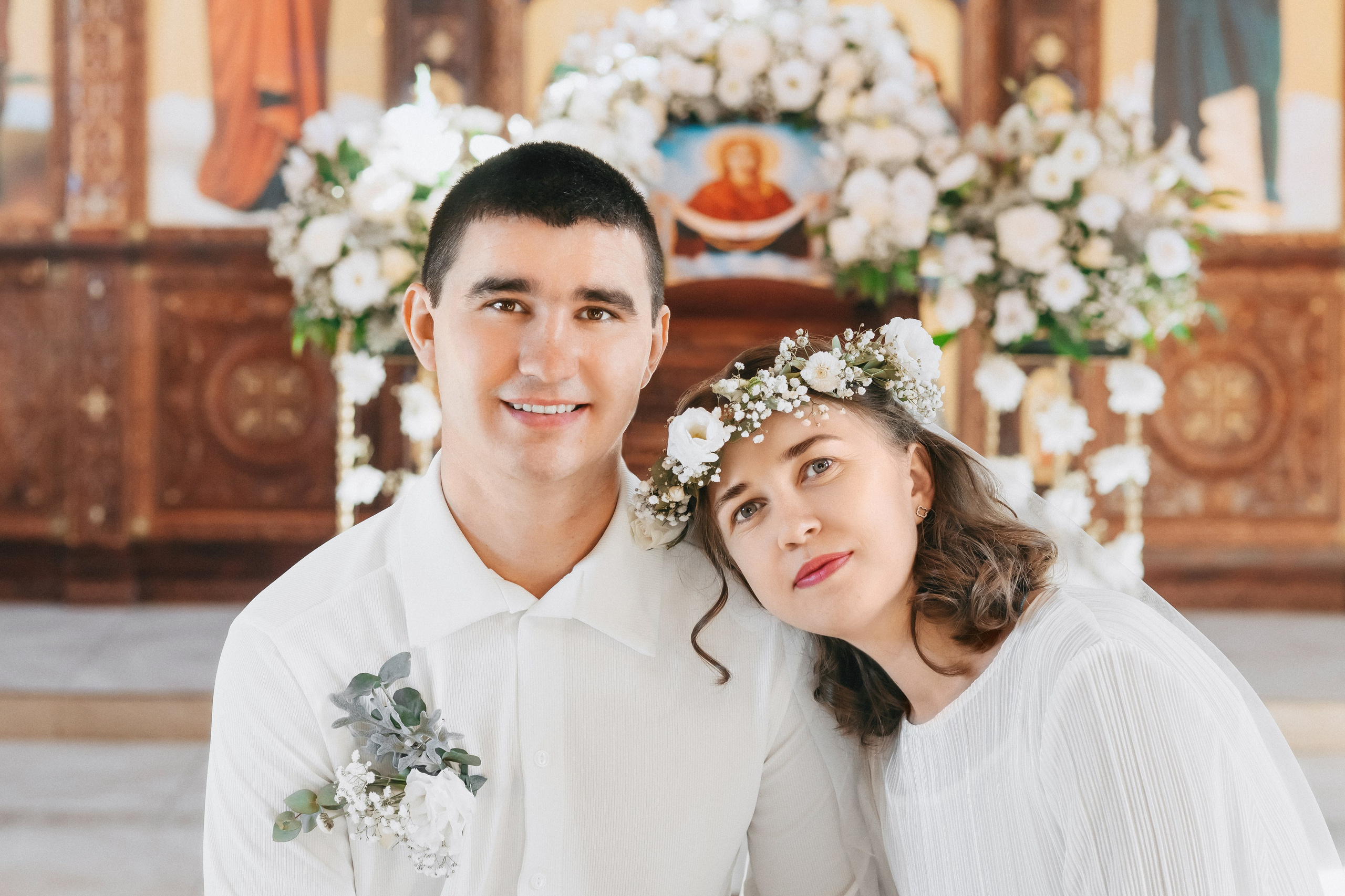 Венчание в Храме Матроны Московской. Церковный фотограф на Таинство Крещения и Венчания в Оренбурге и Оренбургской области Екатерина Белкина