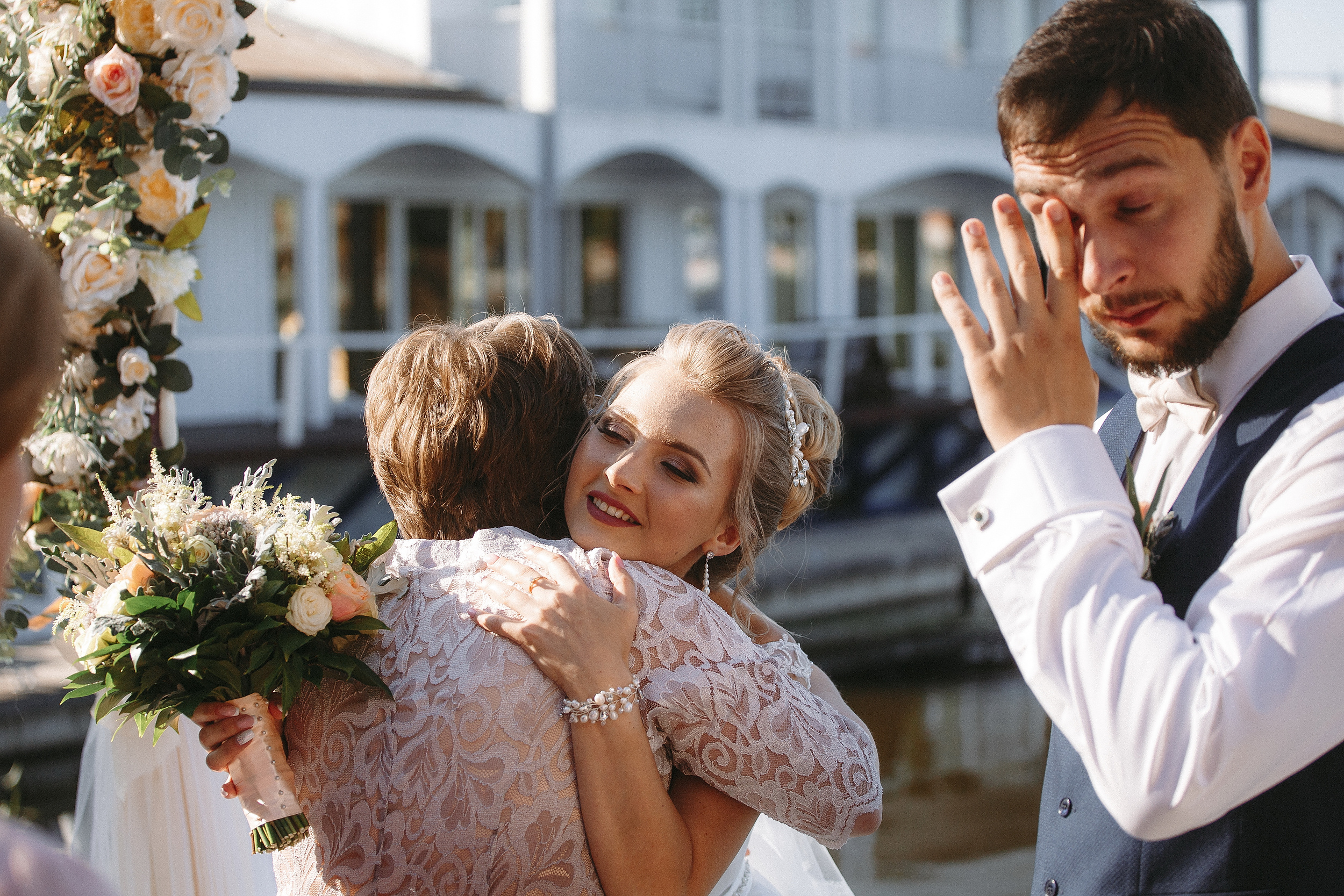 Свадебная фотосессия Яхт Клуб Водник для Елены и Тараса