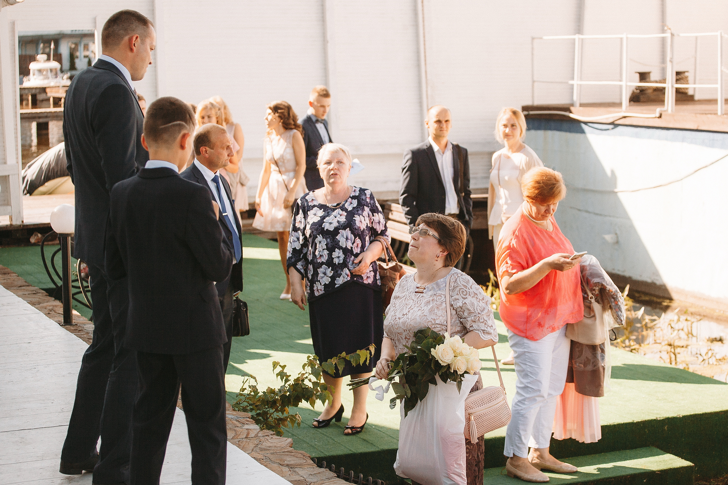 Свадебная фотосессия Яхт Клуб Водник для Елены и Тараса