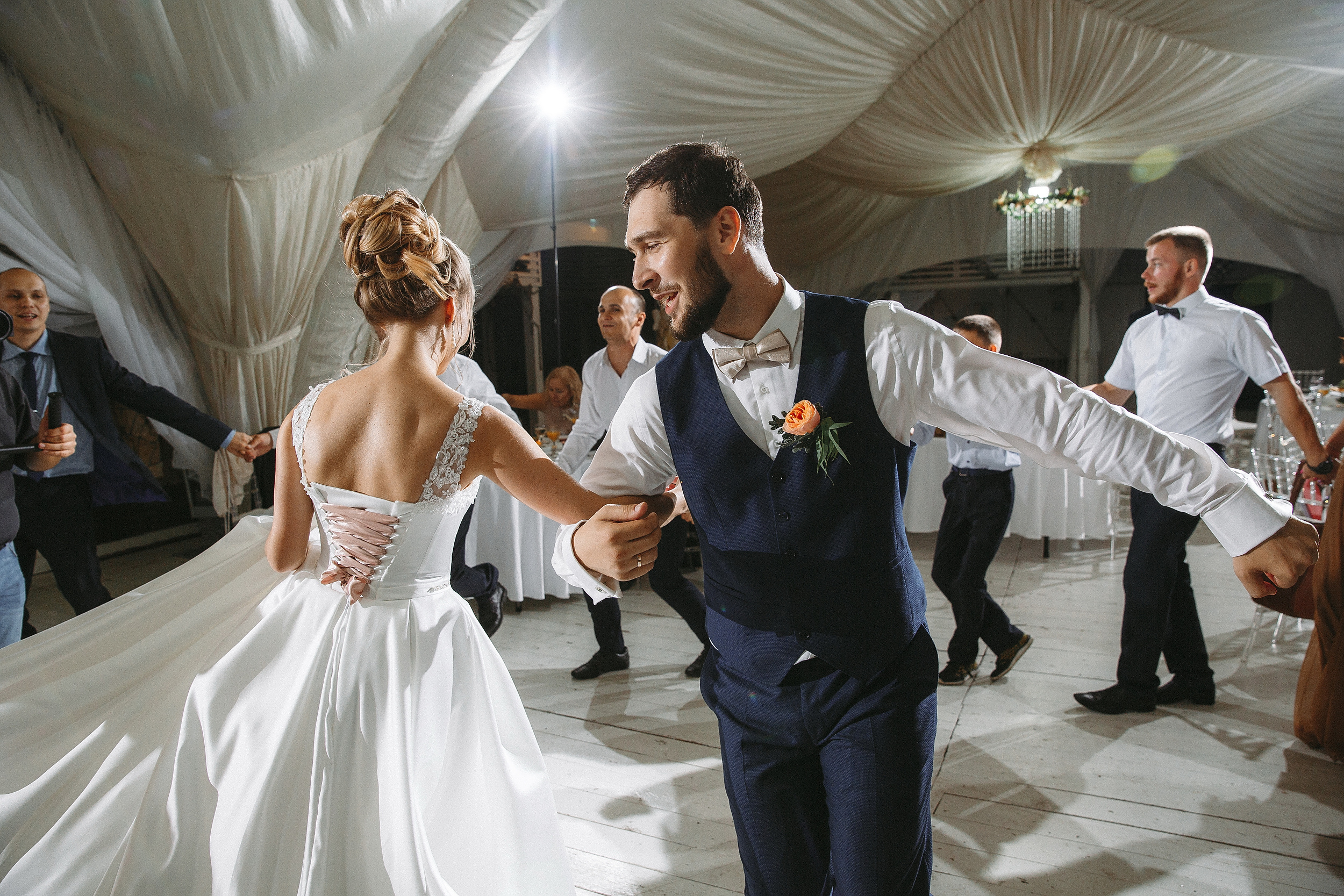 Свадебная фотосессия Яхт Клуб Водник для Елены и Тараса