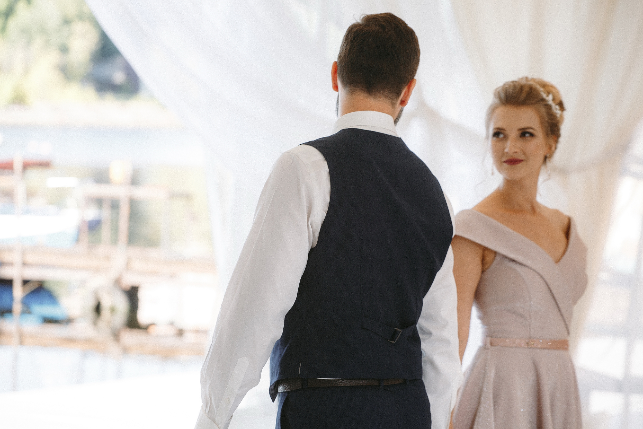 Свадебная фотосессия Яхт Клуб Водник для Елены и Тараса