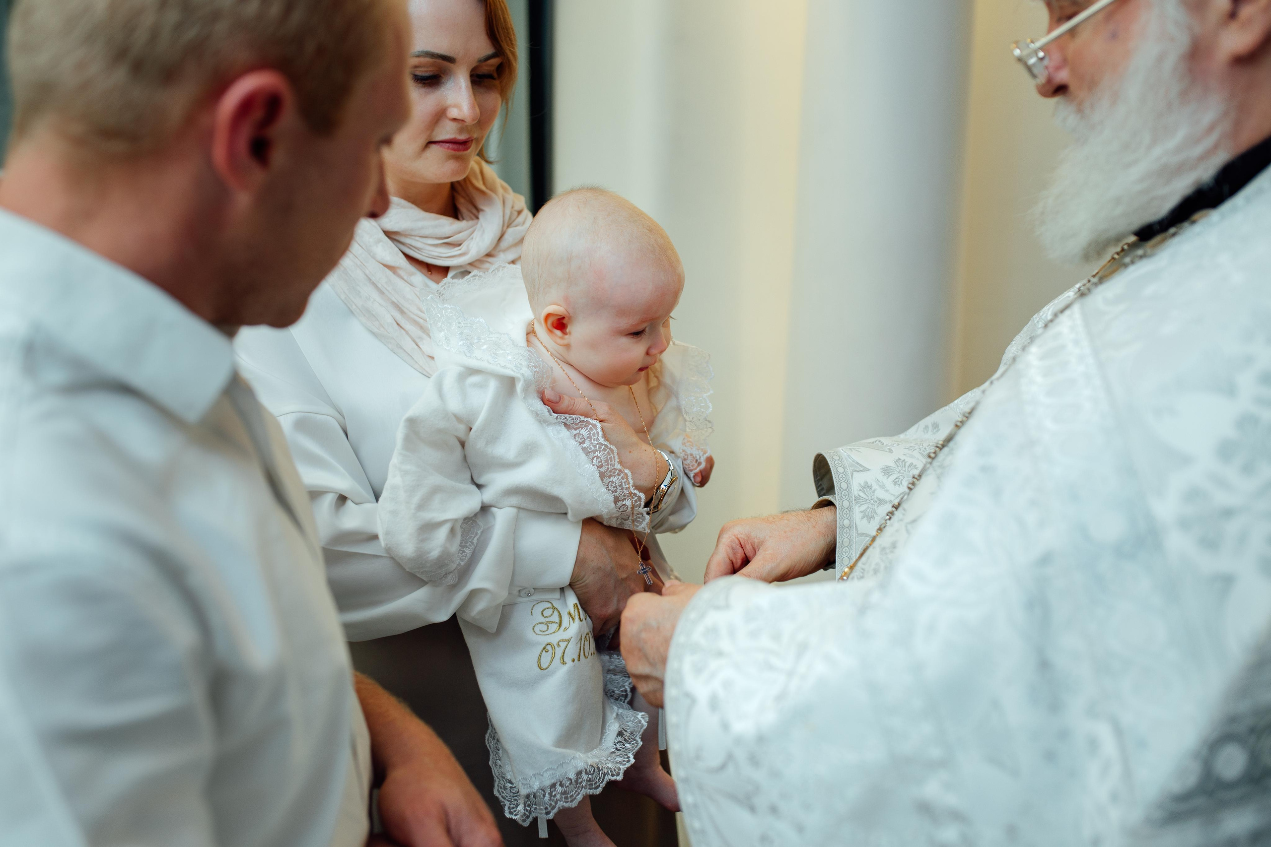 Крещение Эмилии, октябрь 22, храм Святой Троицы, Минск