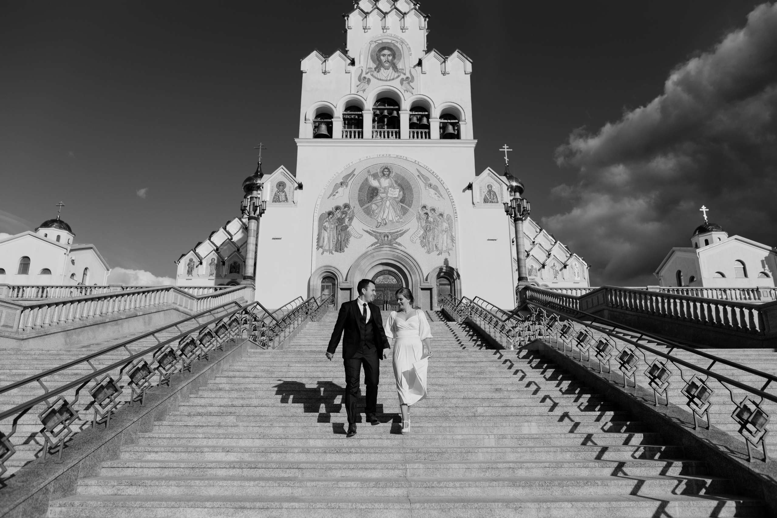 Кирилл и Александра, Храм Всех Святых, Минск октябрь 22