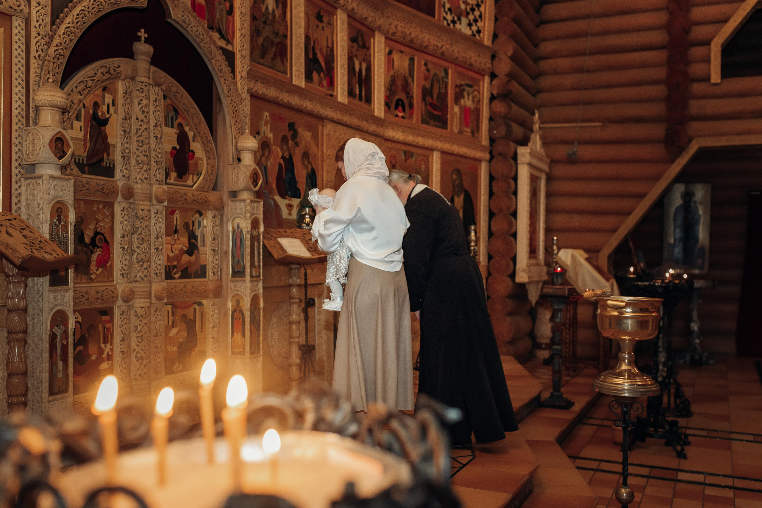 Крещение Эмилии, октябрь 22, храм Святой Троицы, Минск