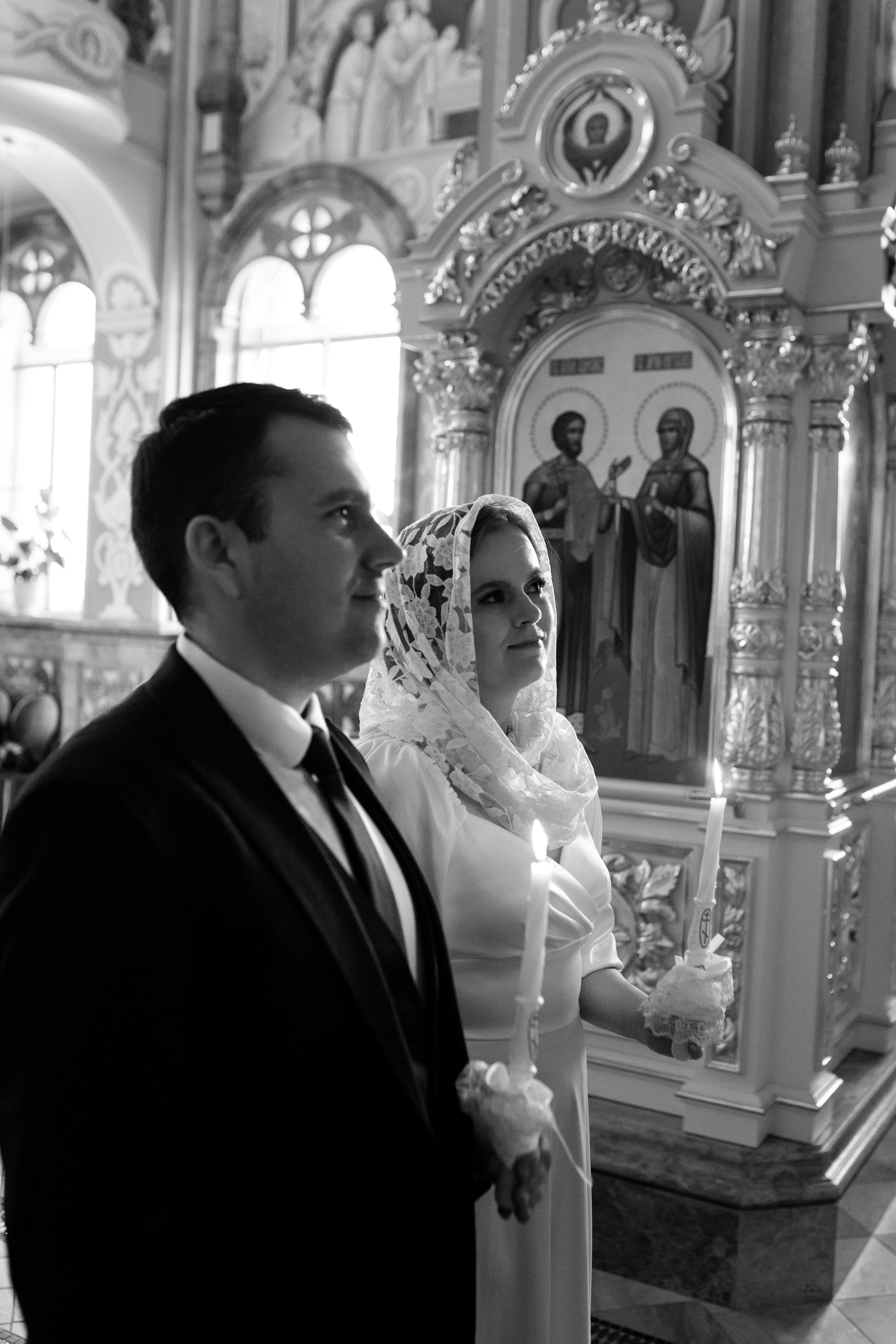 Кирилл и Александра, Храм Всех Святых, Минск октябрь 22