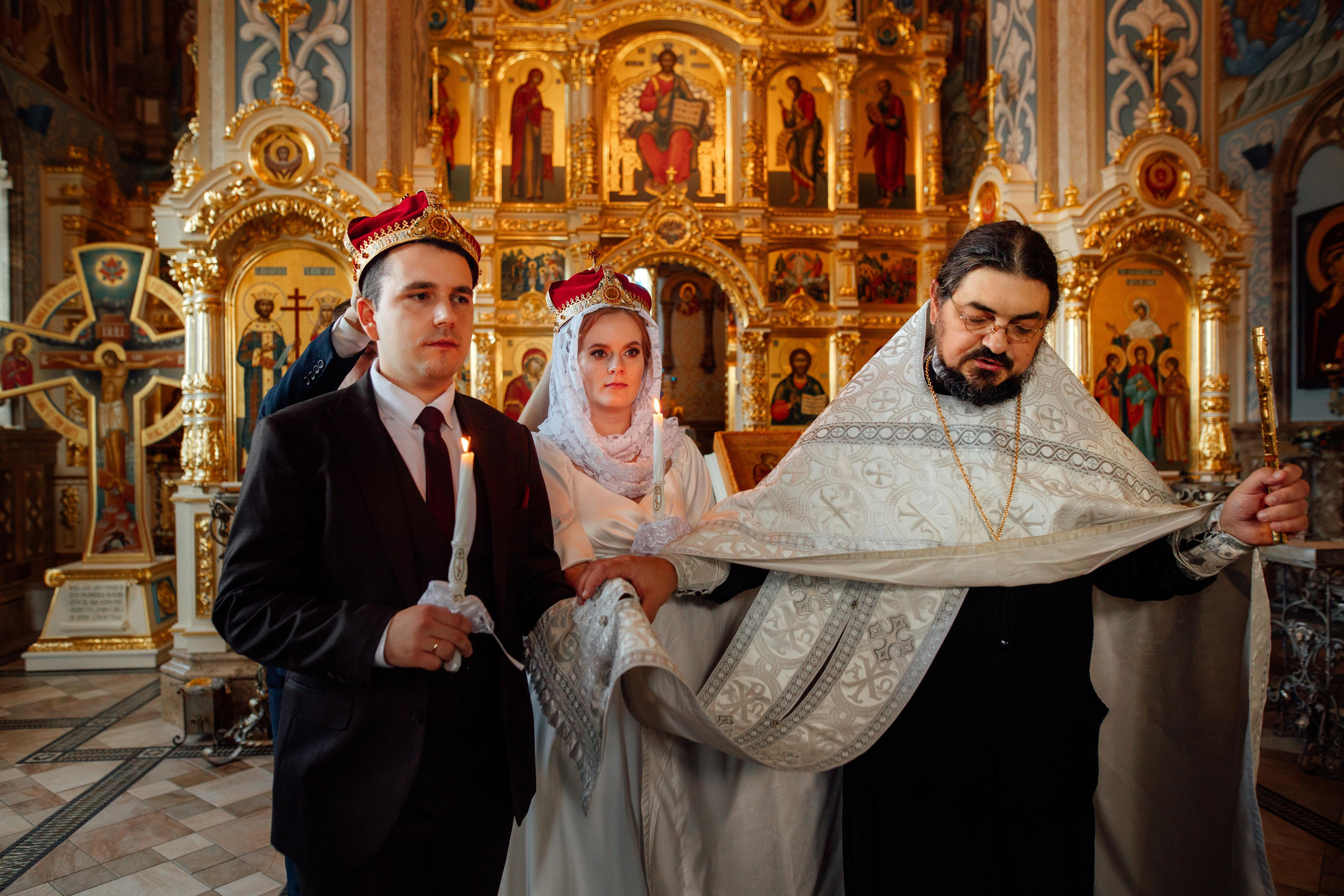 Кирилл и Александра, Храм Всех Святых, Минск октябрь 22