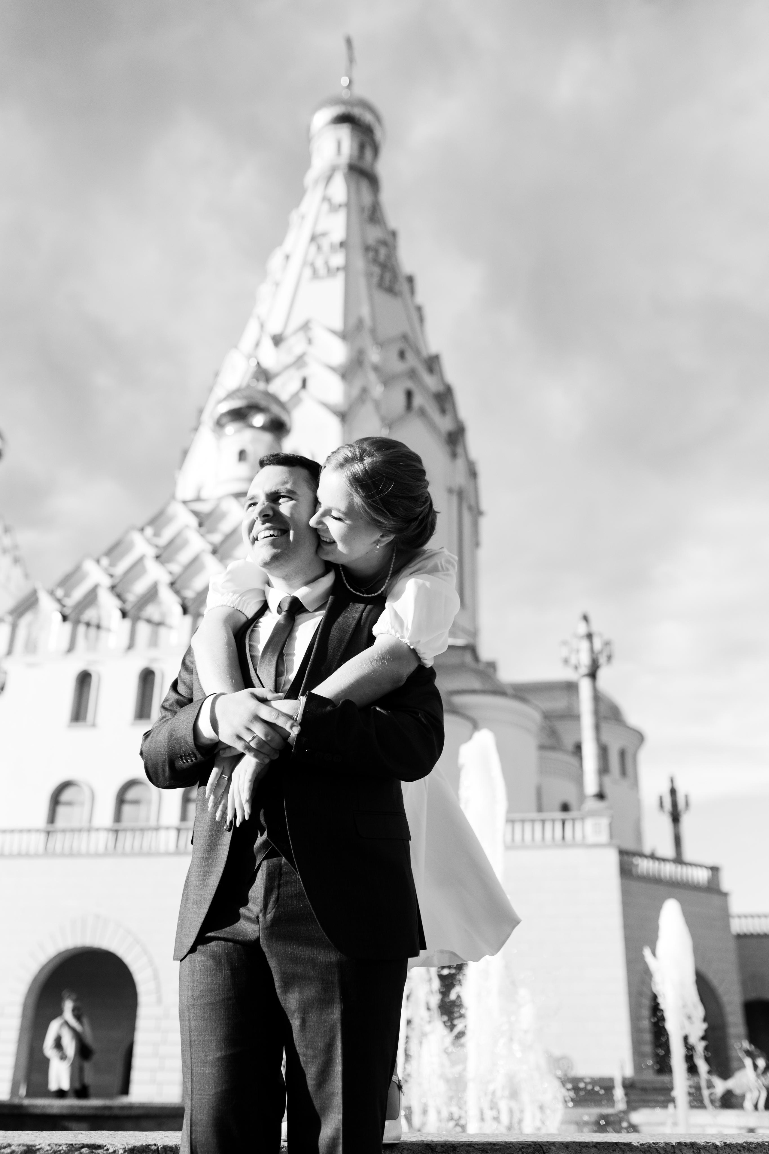 Кирилл и Александра, Храм Всех Святых, Минск октябрь 22