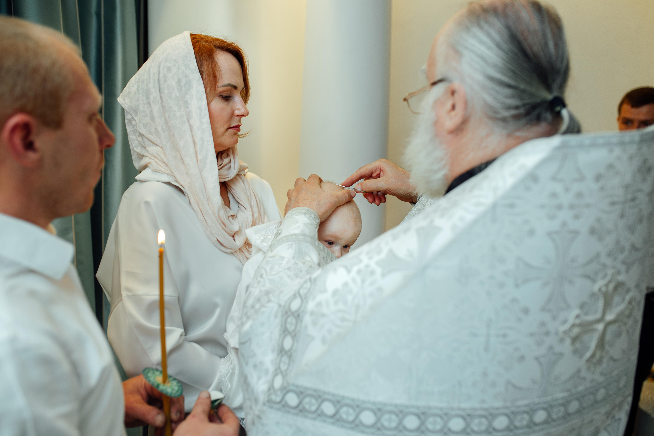 Крещение Эмилии, октябрь 22, храм Святой Троицы, Минск