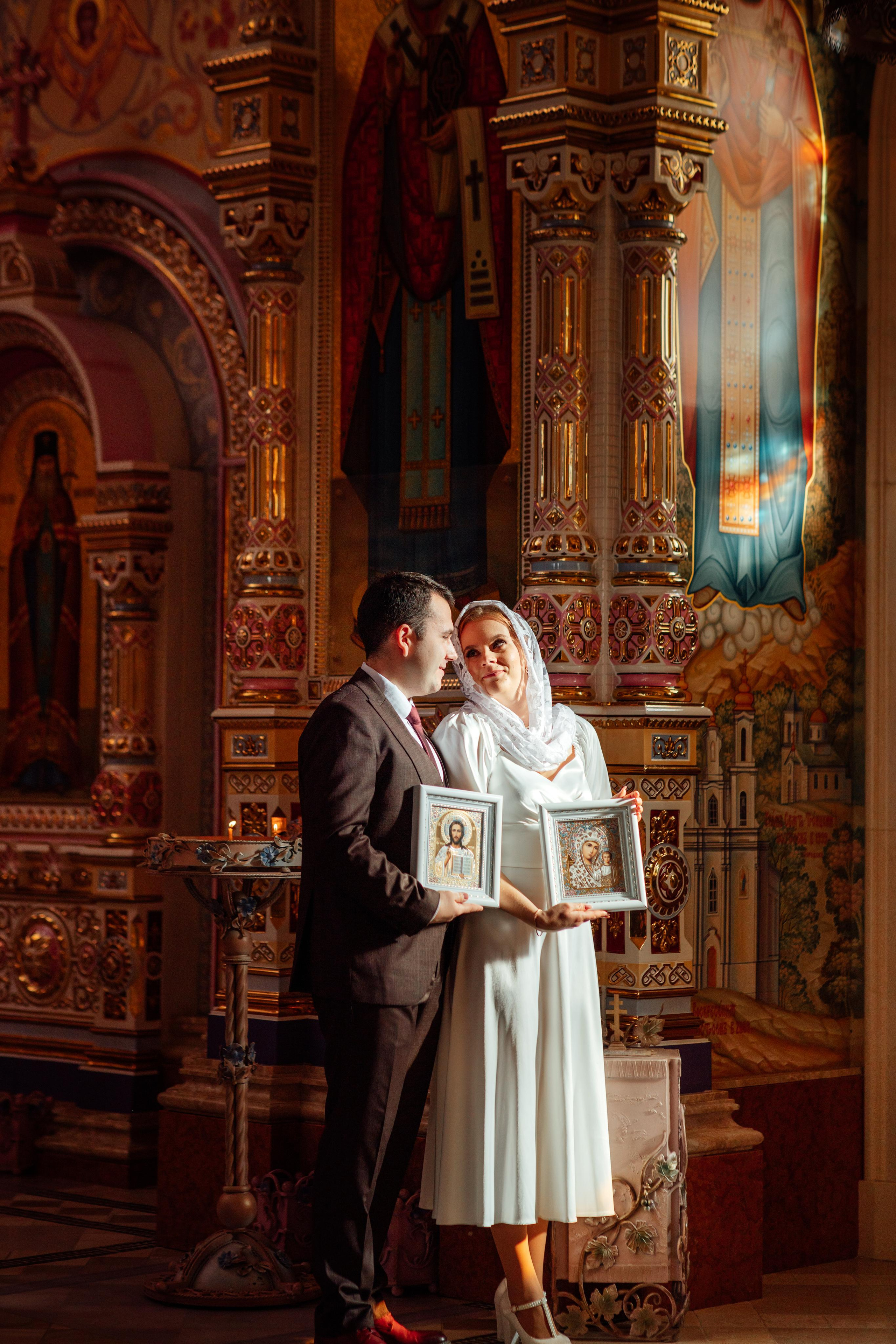 Кирилл и Александра, Храм Всех Святых, Минск октябрь 22