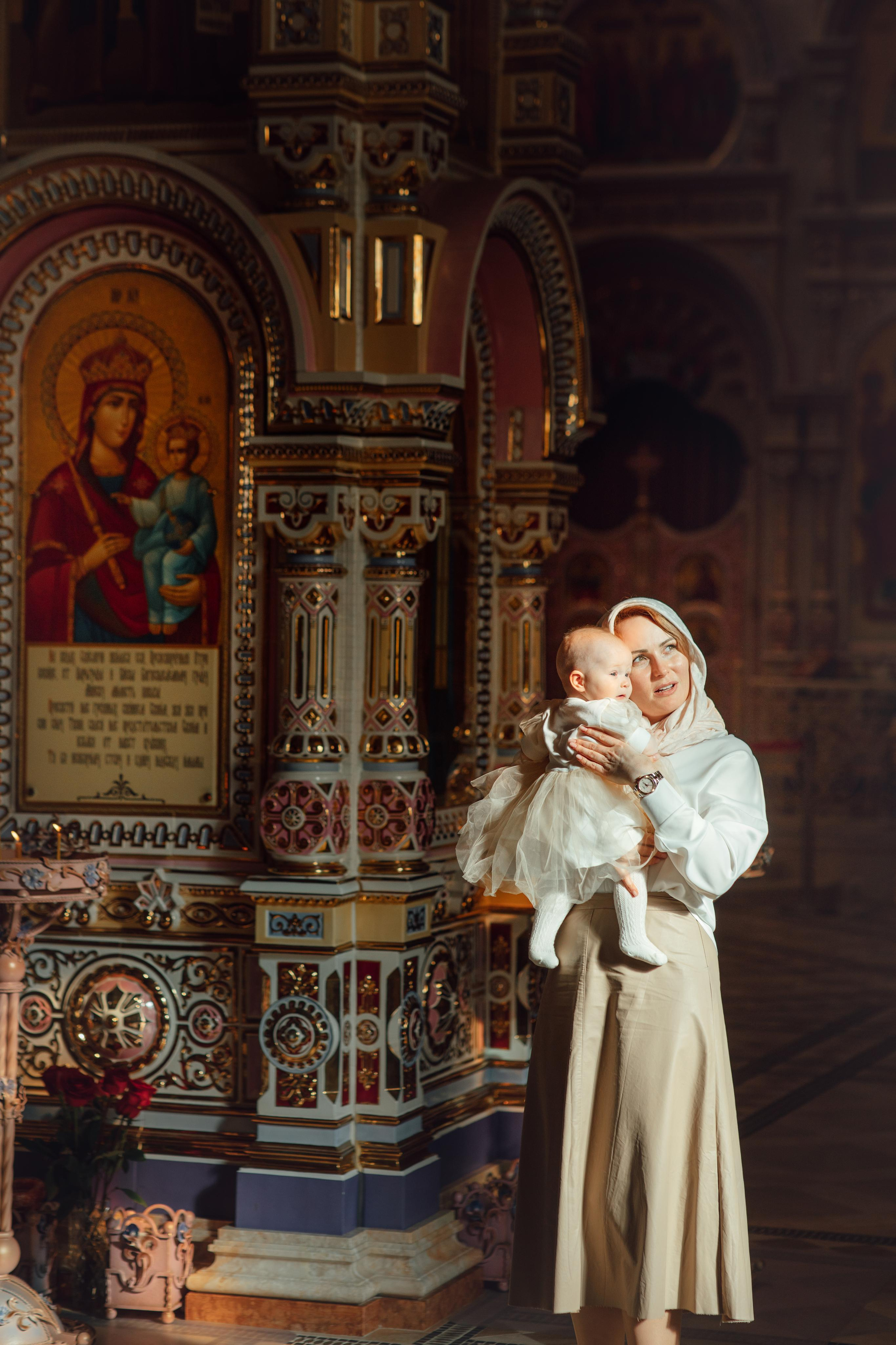 Крещение Эмилии, октябрь 22, храм Святой Троицы, Минск