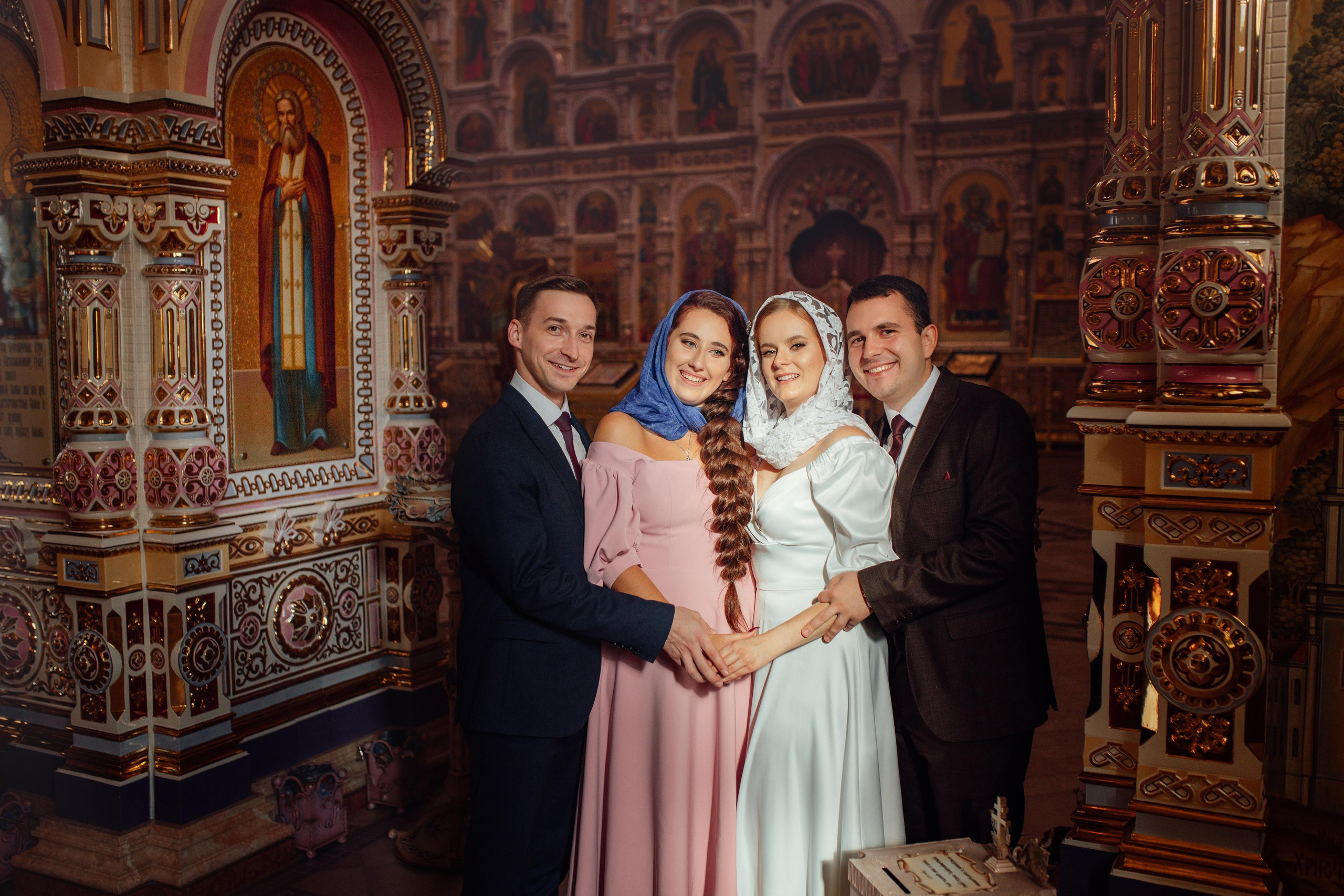 Кирилл и Александра, Храм Всех Святых, Минск октябрь 22