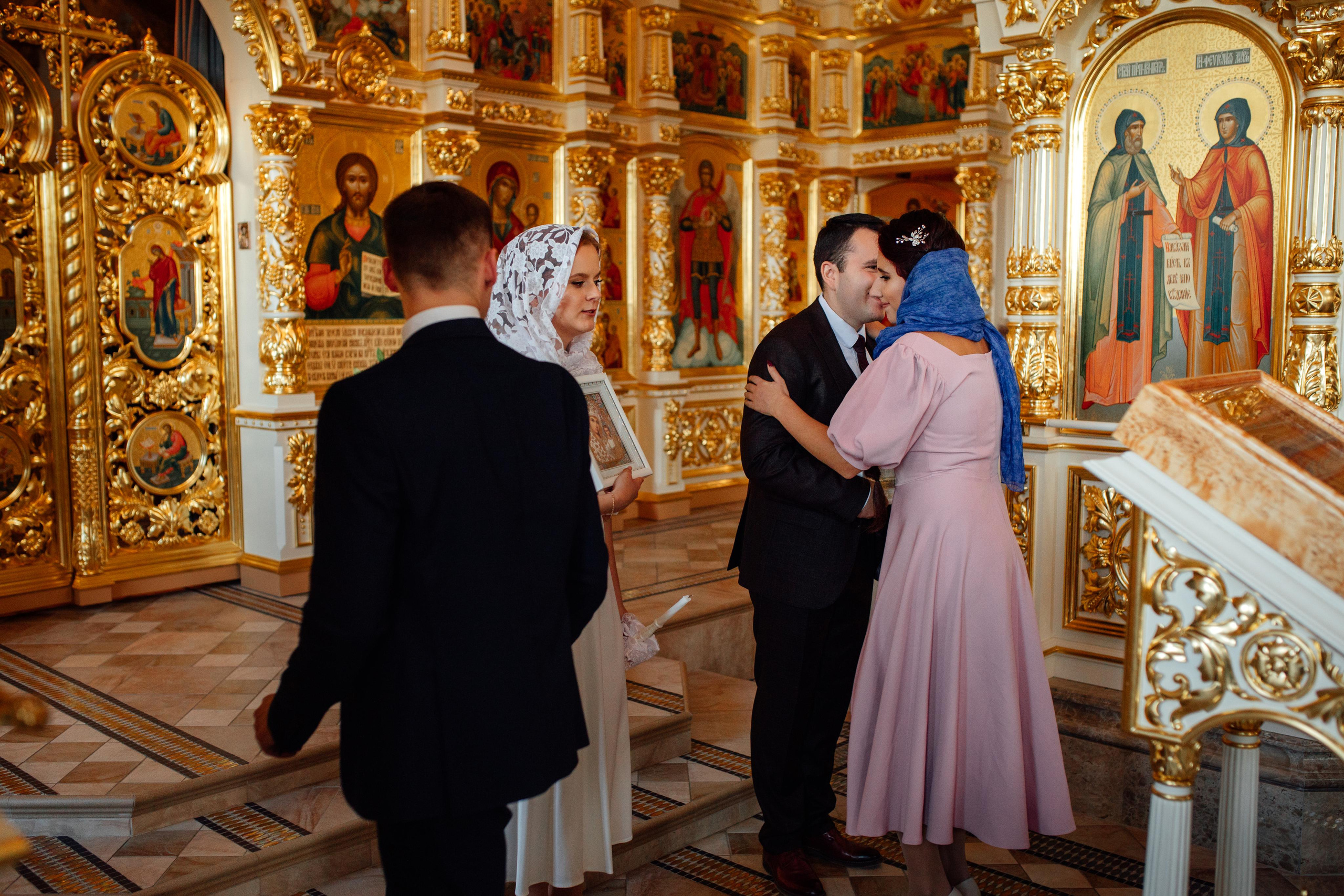 Кирилл и Александра, Храм Всех Святых, Минск октябрь 22