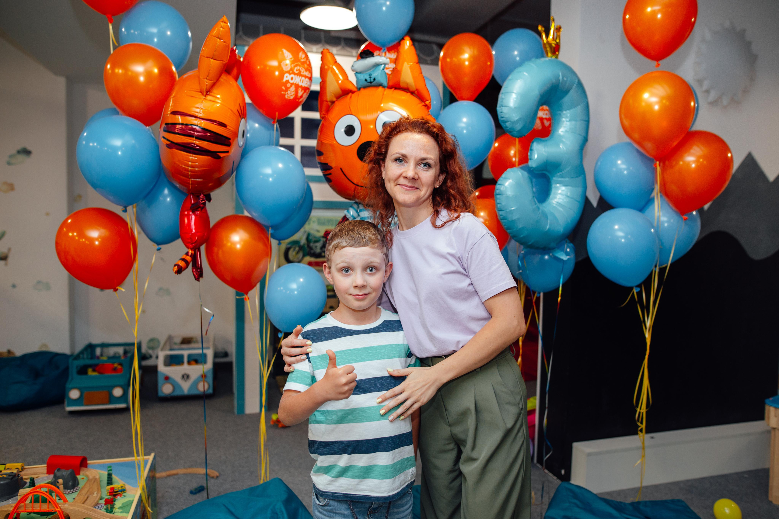 День рождение Даниила, 3 года, Мамслёт, август 22