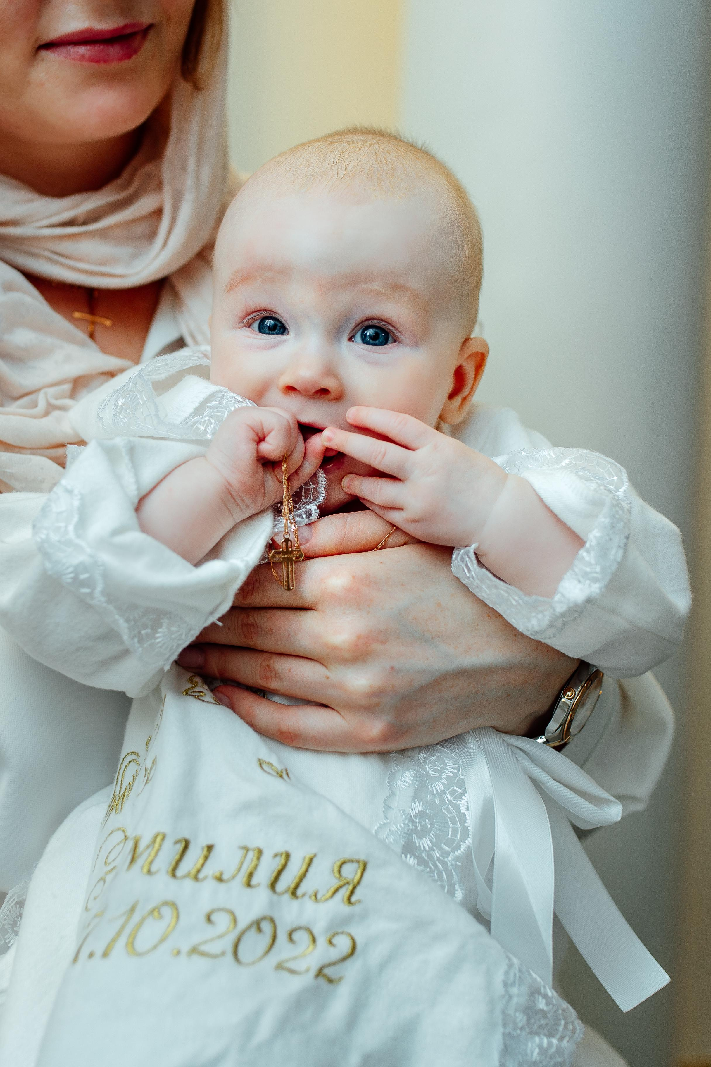 Крещение Эмилии, октябрь 22, храм Святой Троицы, Минск