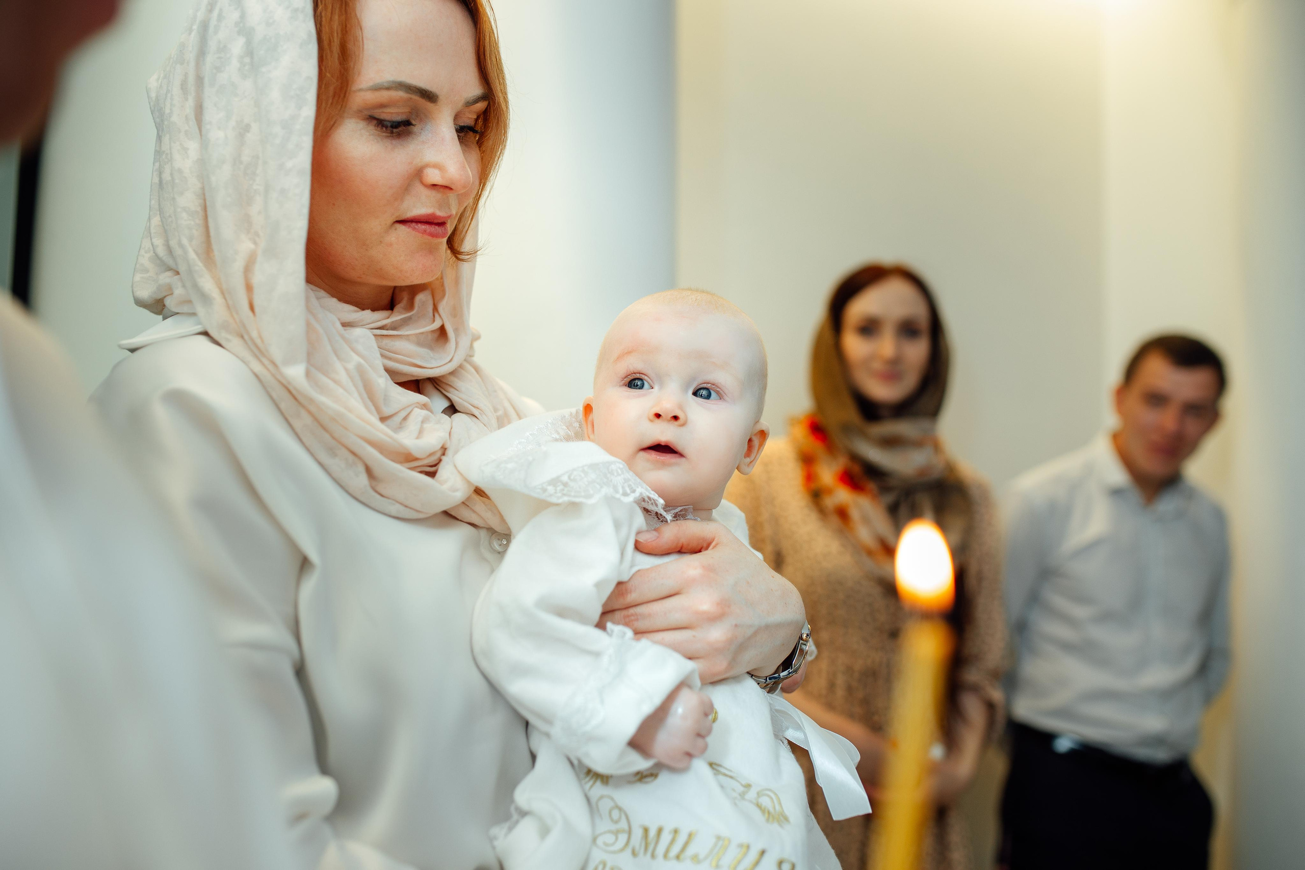 Крещение Эмилии, октябрь 22, храм Святой Троицы, Минск