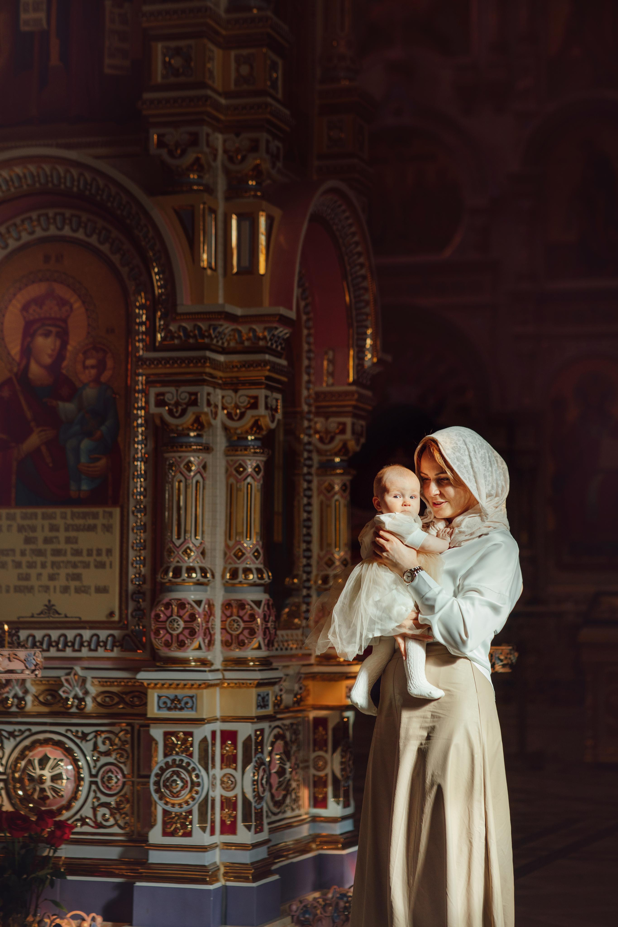 Крещение Эмилии, октябрь 22, храм Святой Троицы, Минск