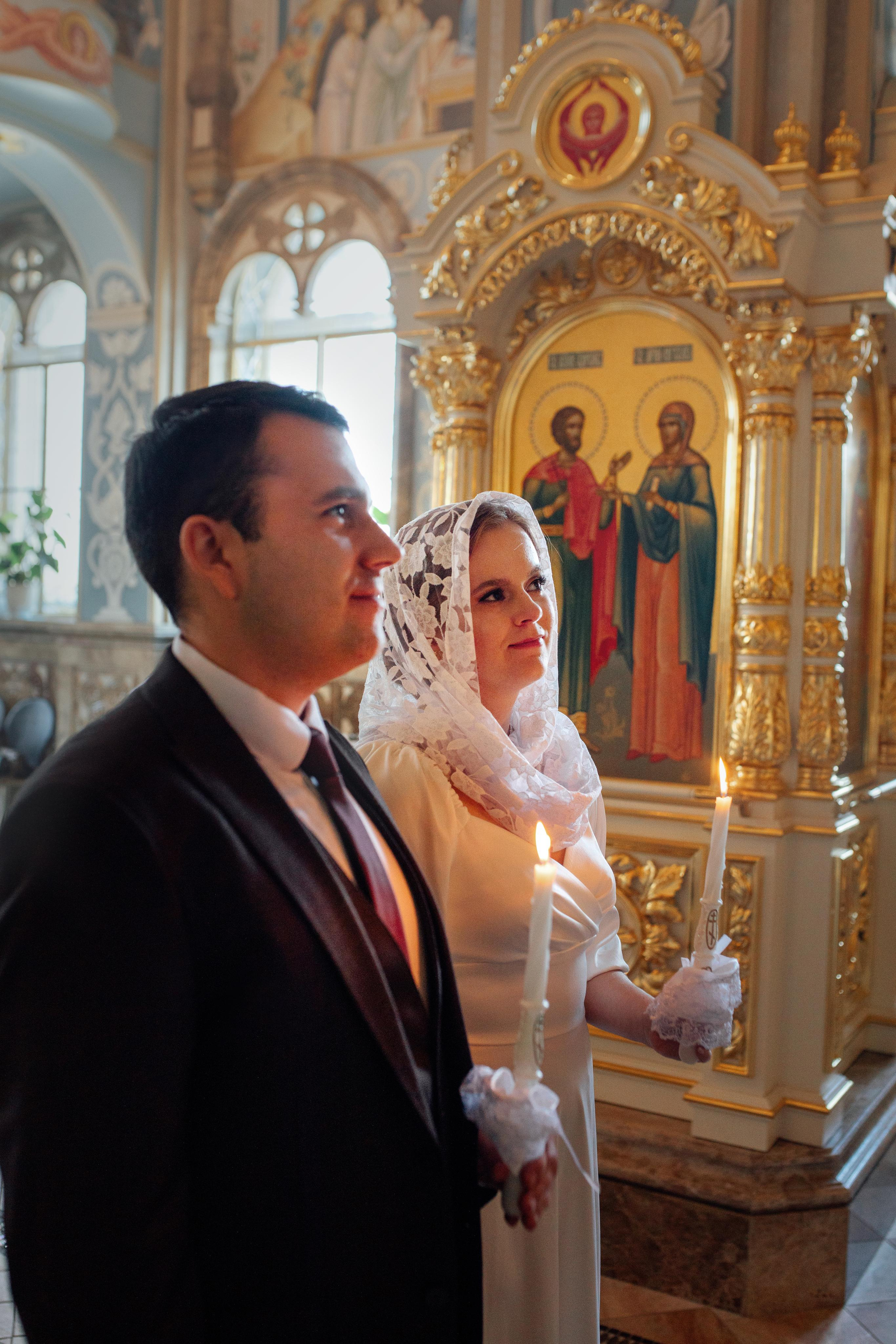 Кирилл и Александра, Храм Всех Святых, Минск октябрь 22