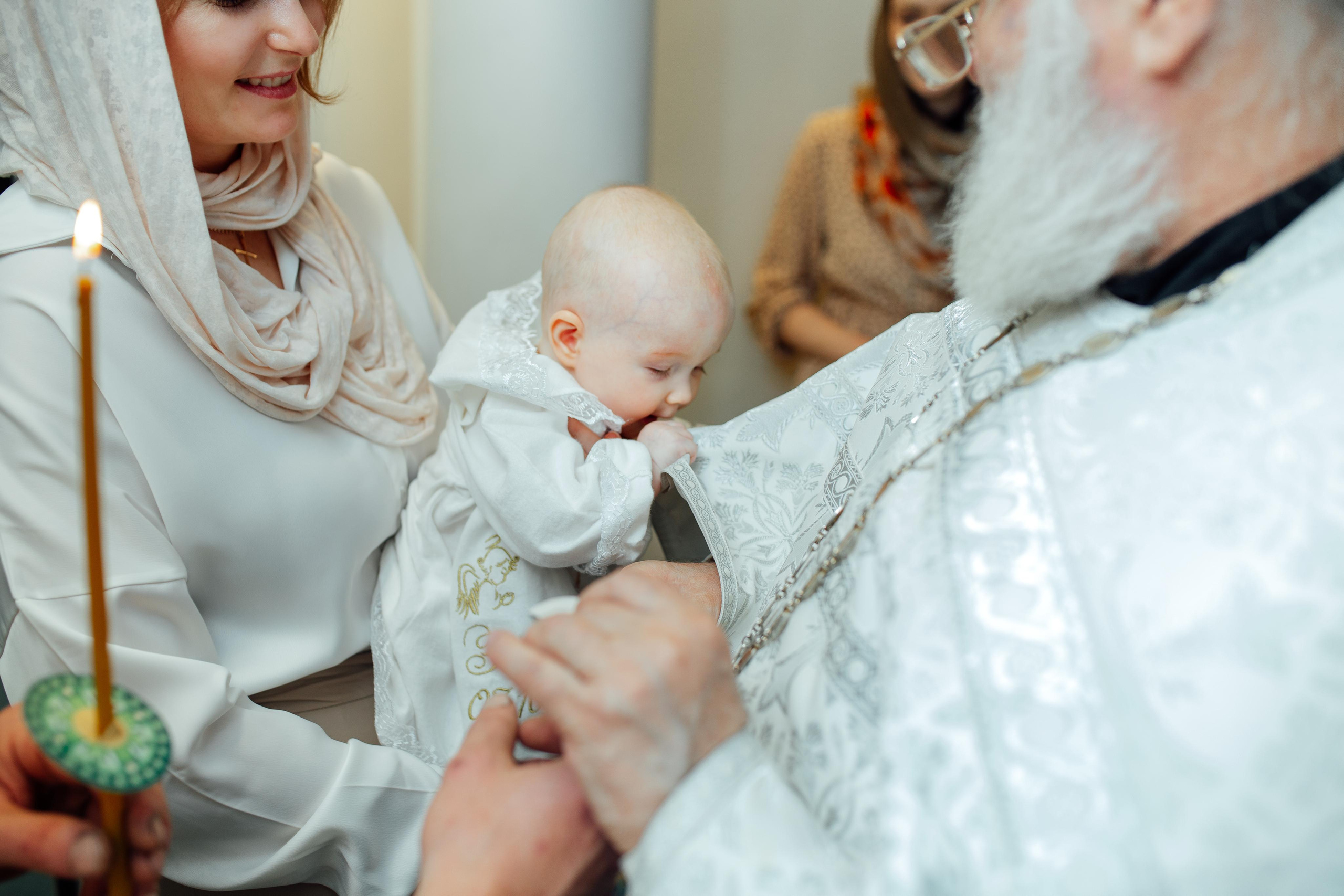 Крещение Эмилии, октябрь 22, храм Святой Троицы, Минск