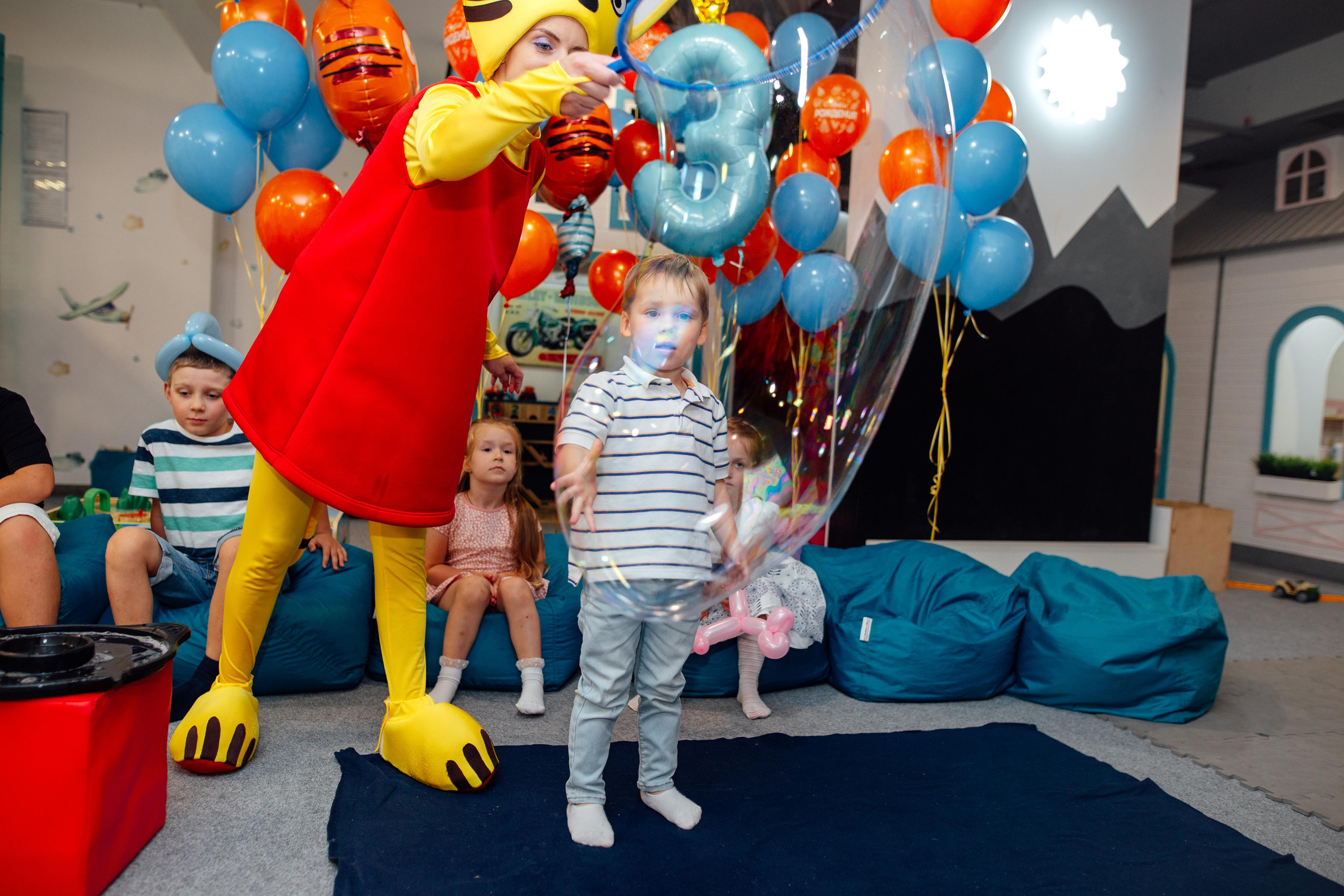 День рождение Даниила, 3 года, Мамслёт, август 22