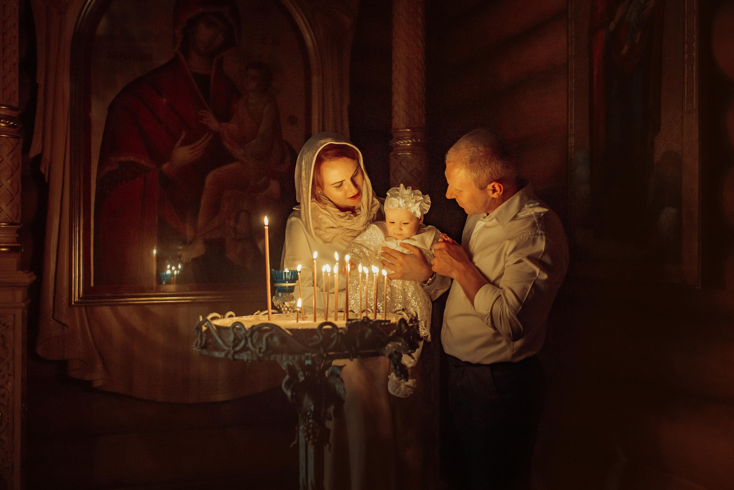 Крещение Эмилии, октябрь 22, храм Святой Троицы, Минск