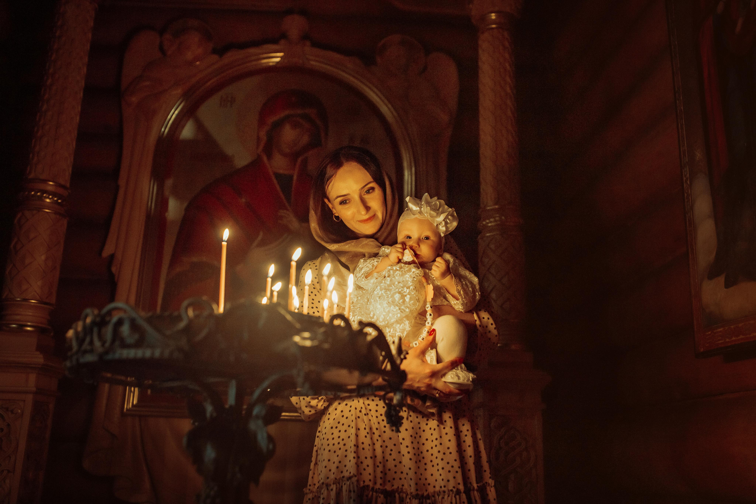 Крещение Эмилии, октябрь 22, храм Святой Троицы, Минск