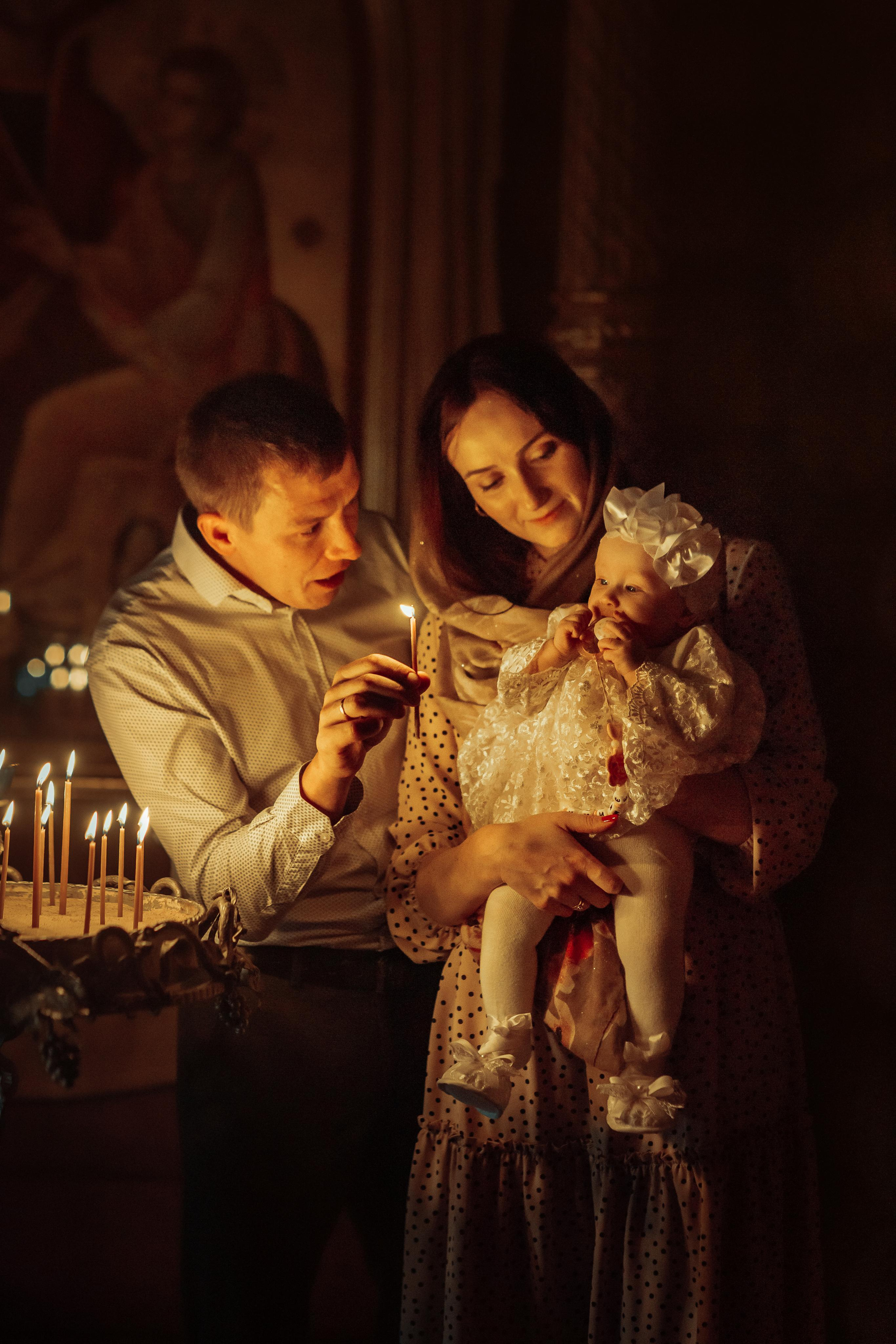 Крещение Эмилии, октябрь 22, храм Святой Троицы, Минск