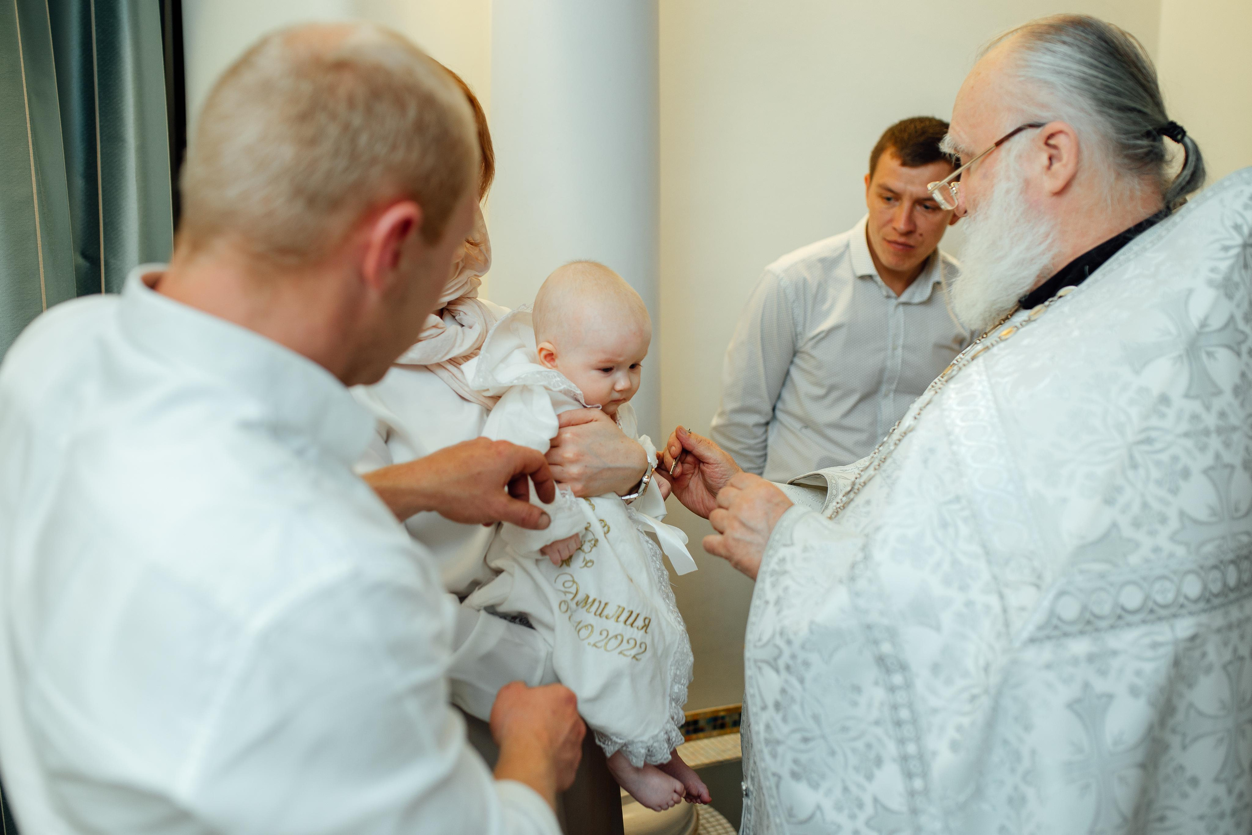 Крещение Эмилии, октябрь 22, храм Святой Троицы, Минск