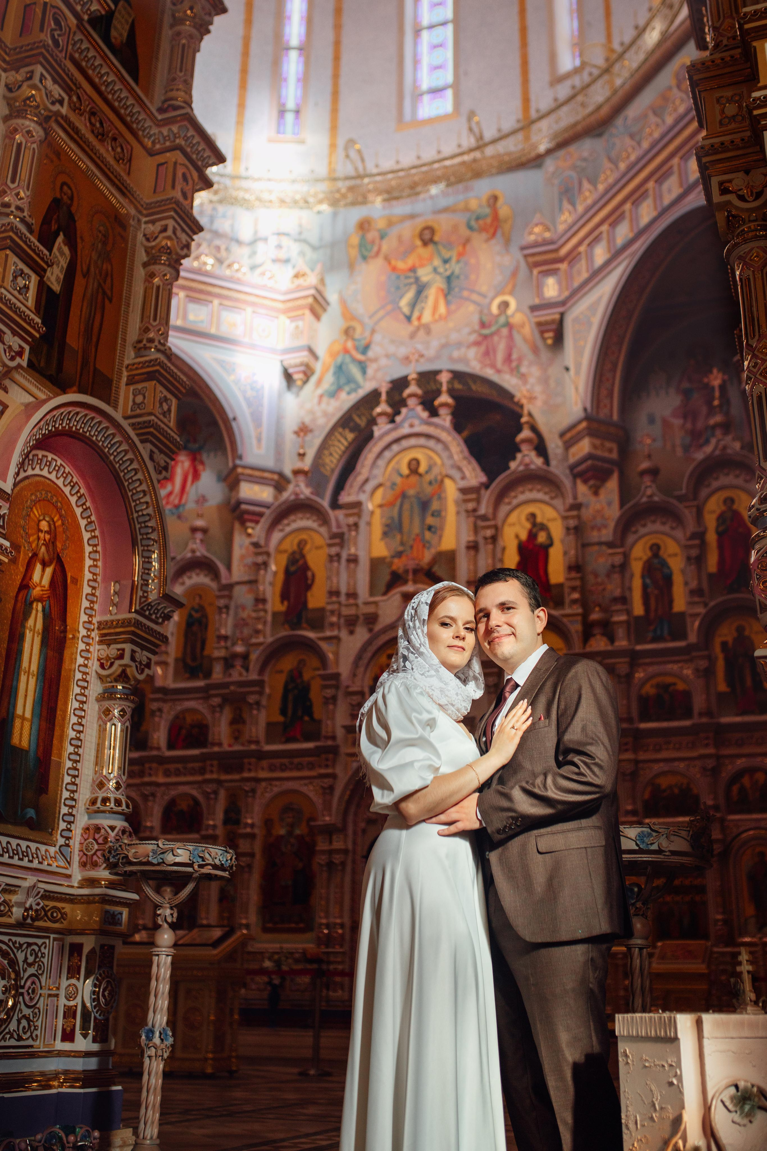 Кирилл и Александра, Храм Всех Святых, Минск октябрь 22