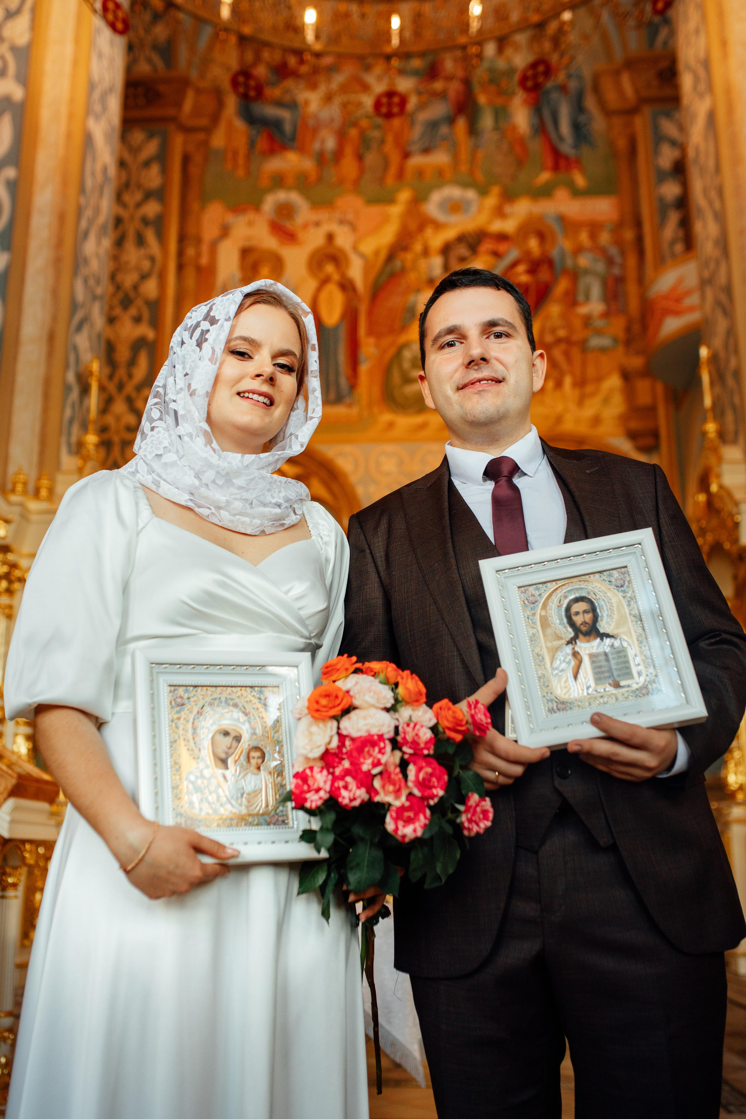 Кирилл и Александра, Храм Всех Святых, Минск октябрь 22