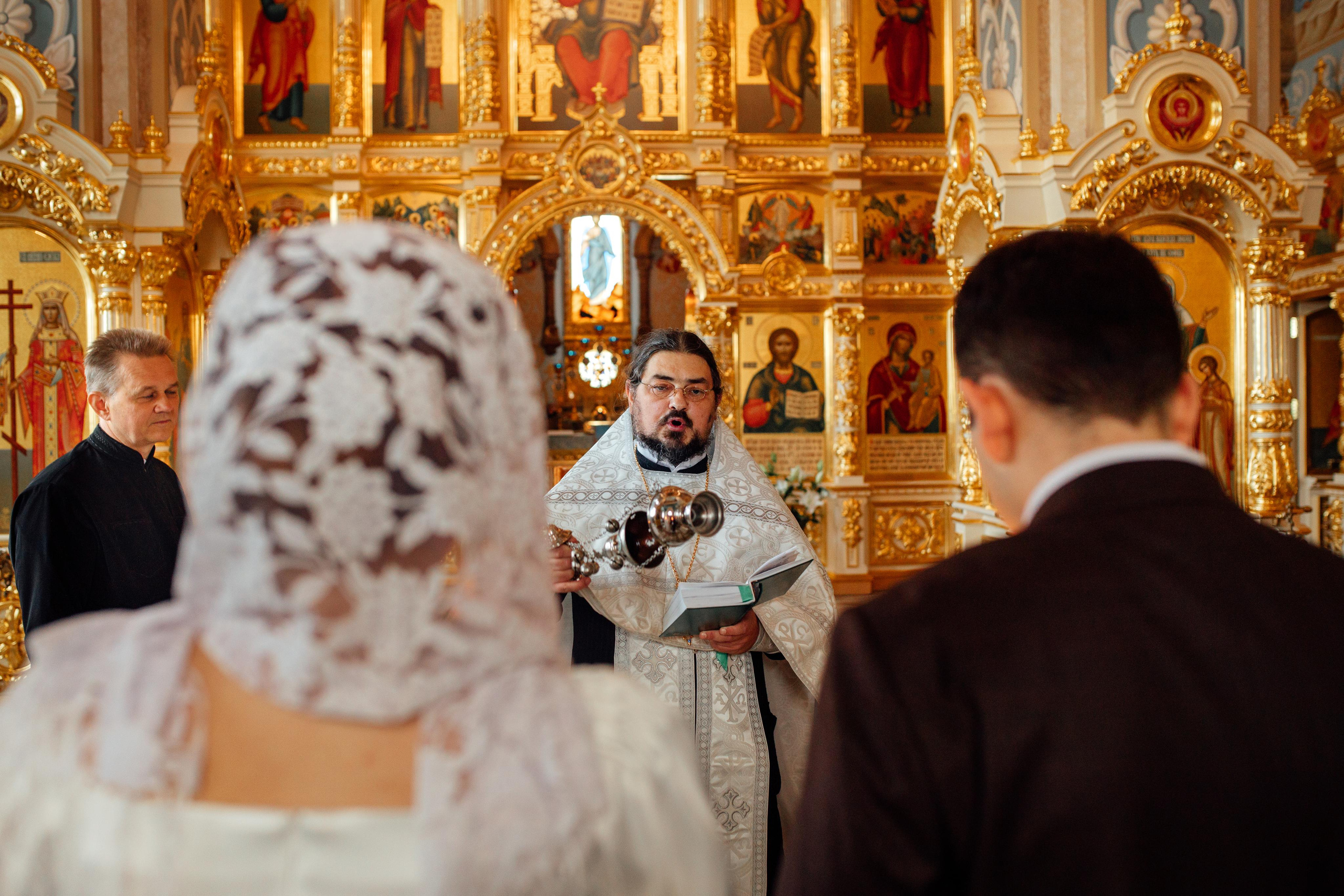 Кирилл и Александра, Храм Всех Святых, Минск октябрь 22