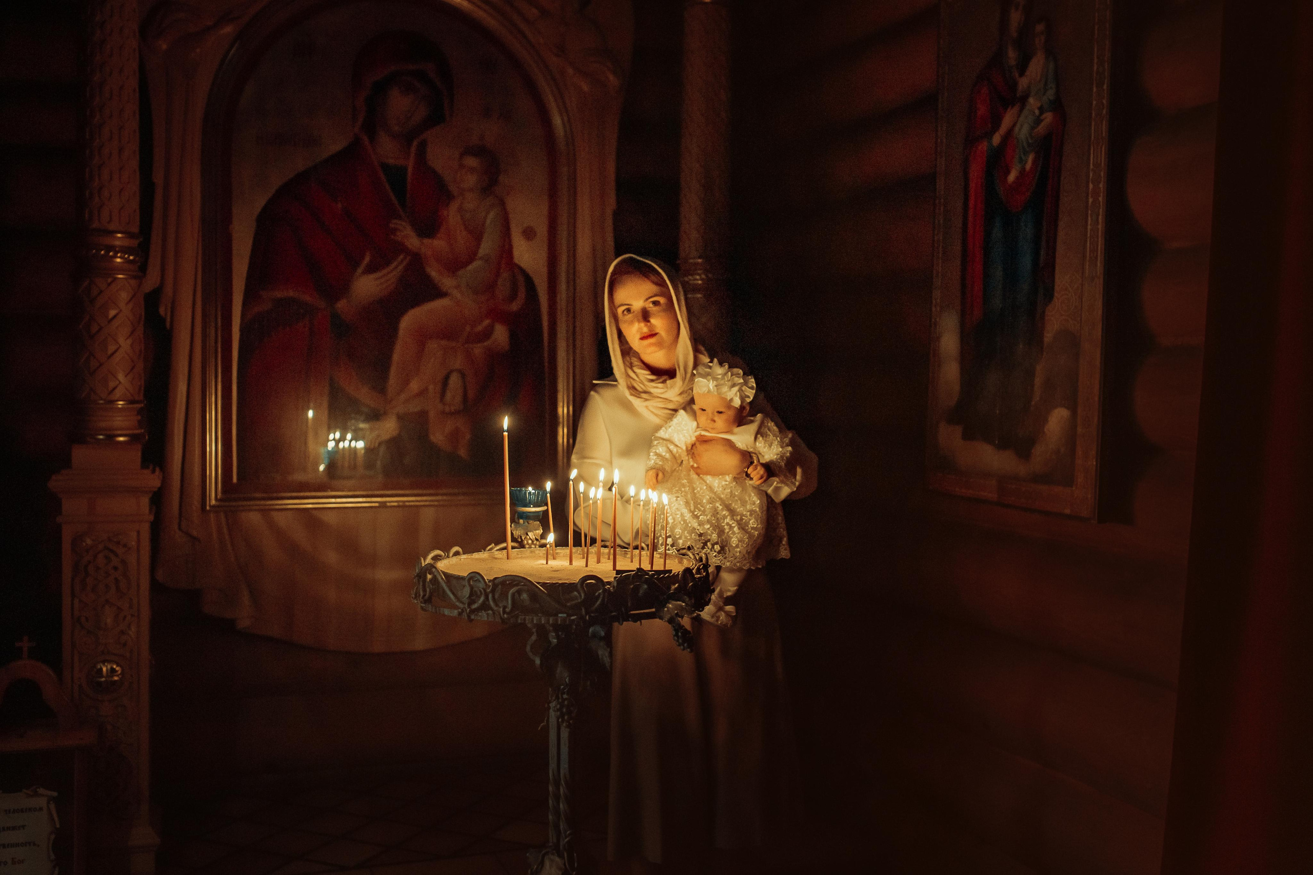 Крещение Эмилии, октябрь 22, храм Святой Троицы, Минск