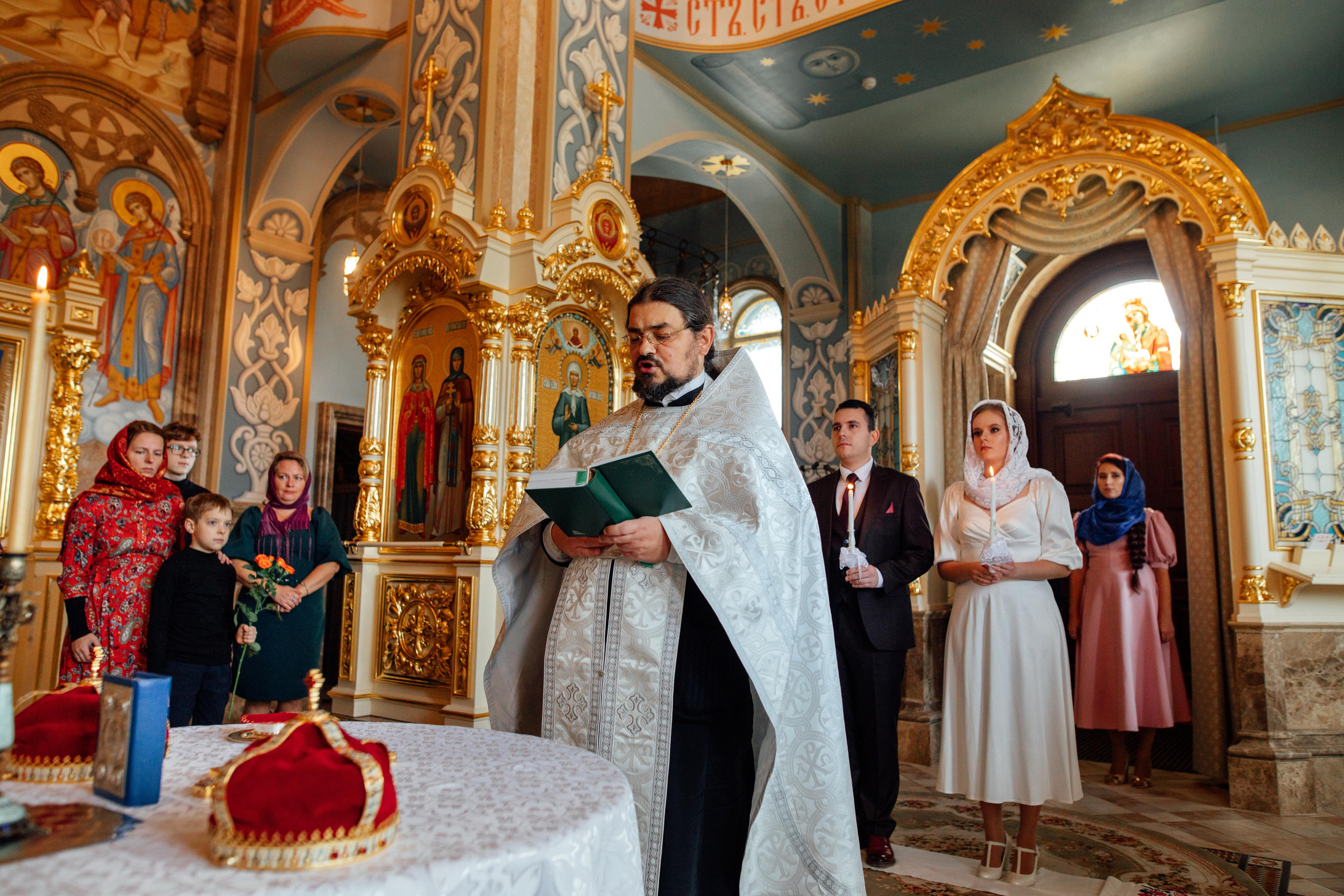 Кирилл и Александра, Храм Всех Святых, Минск октябрь 22