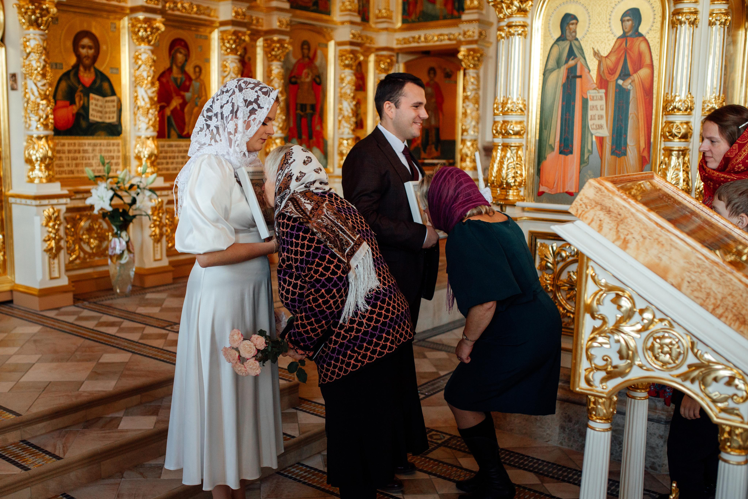 Кирилл и Александра, Храм Всех Святых, Минск октябрь 22