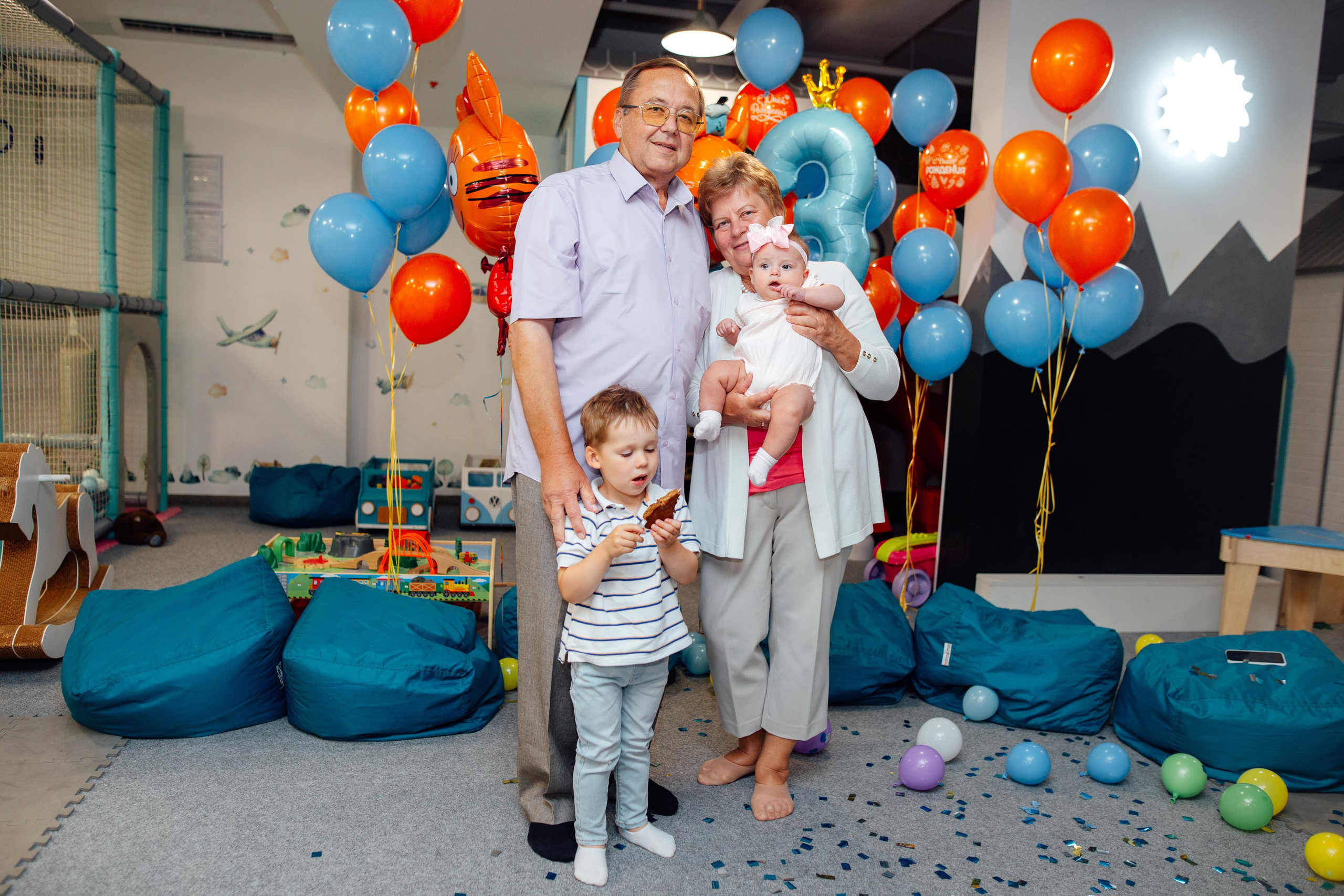 День рождение Даниила, 3 года, Мамслёт, август 22