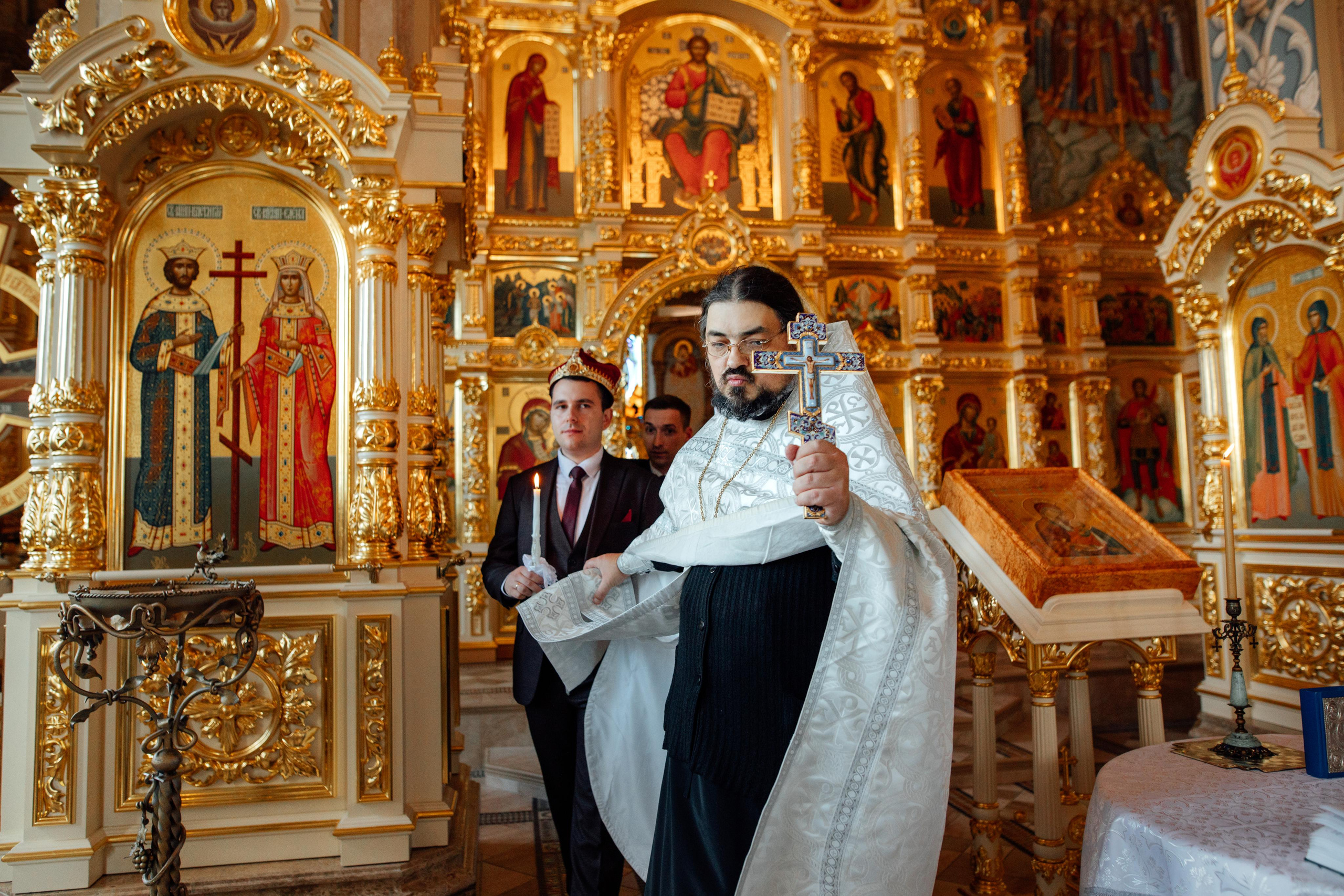 Кирилл и Александра, Храм Всех Святых, Минск октябрь 22