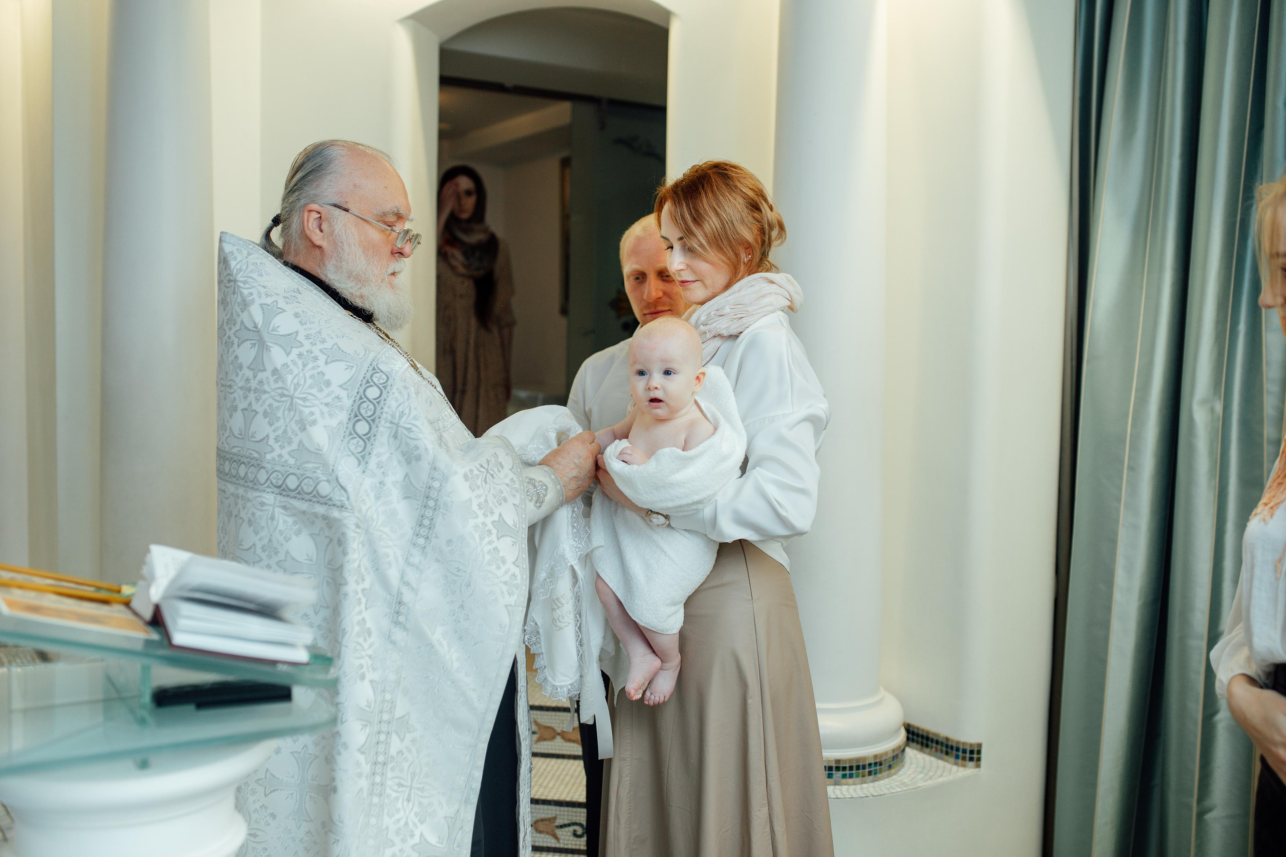 Крещение Эмилии, октябрь 22, храм Святой Троицы, Минск