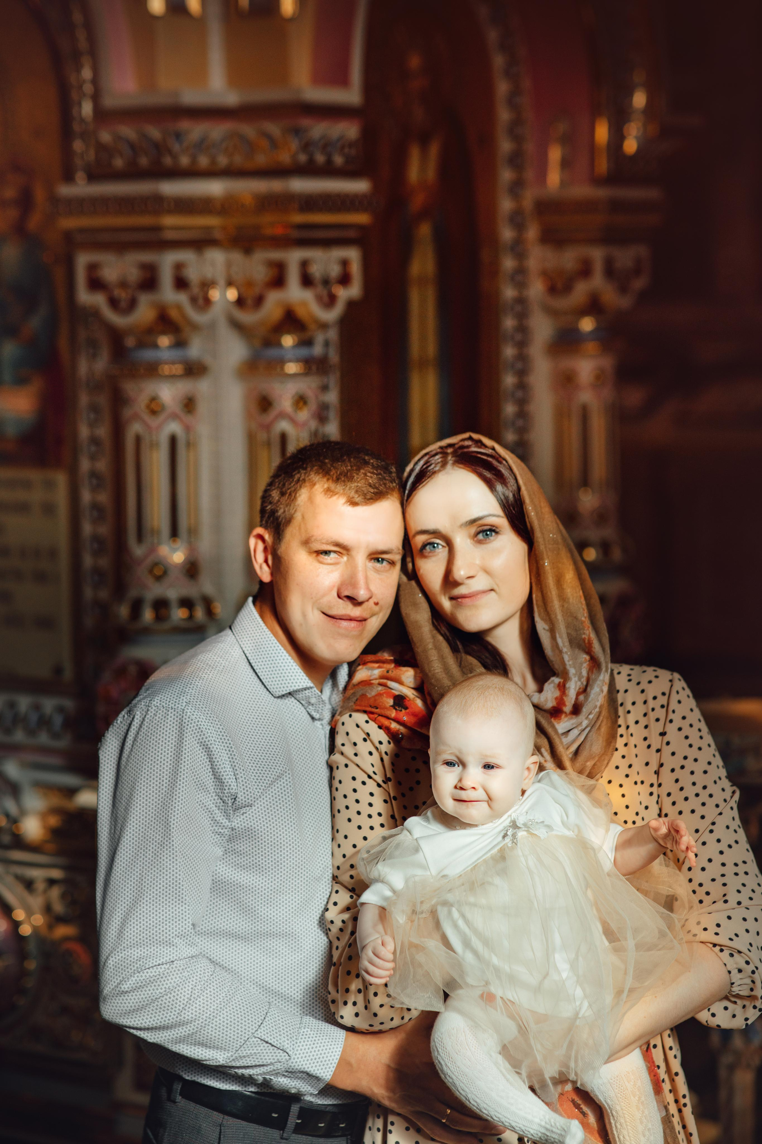 Крещение Эмилии, октябрь 22, храм Святой Троицы, Минск