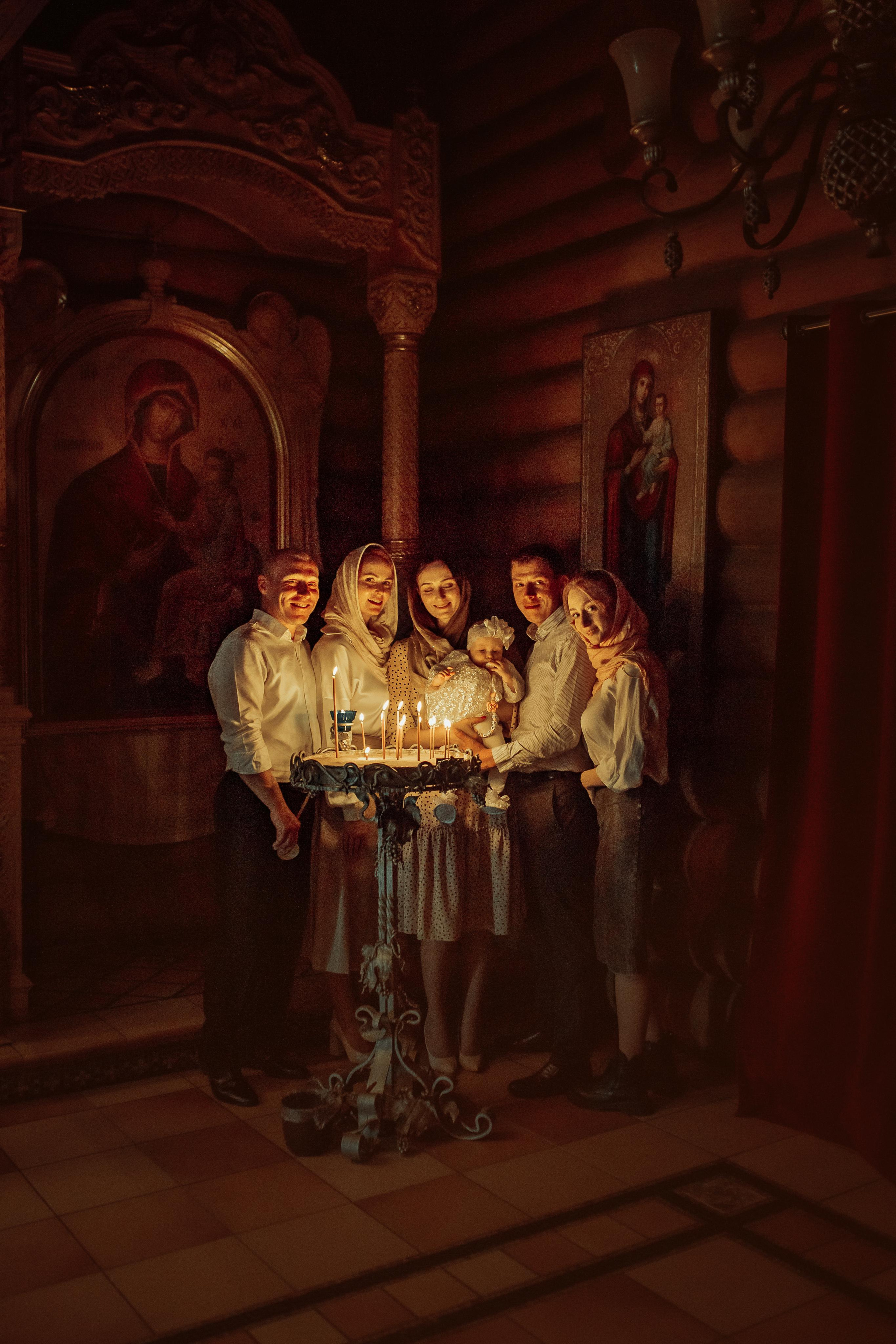 Крещение Эмилии, октябрь 22, храм Святой Троицы, Минск