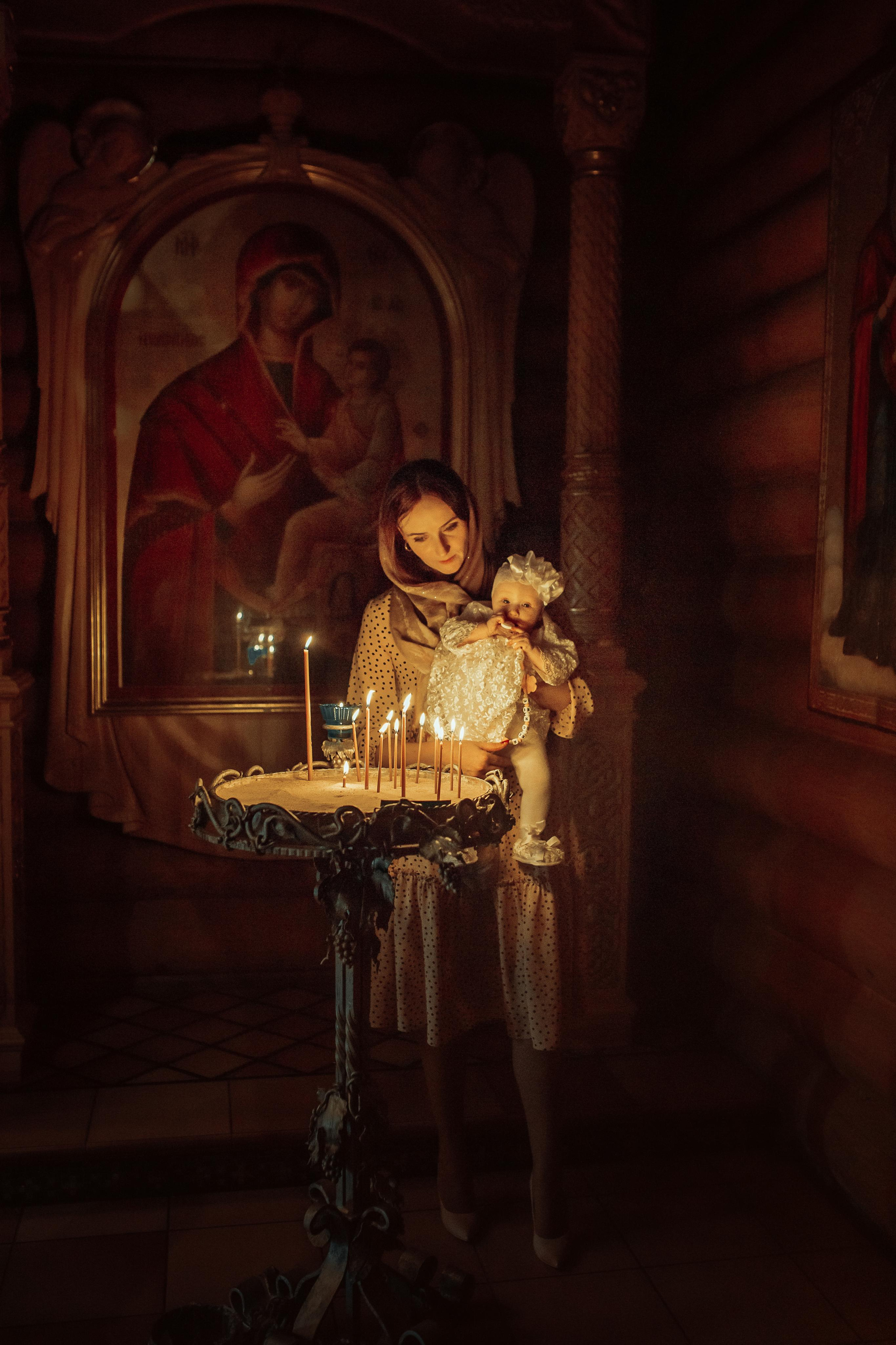 Крещение Эмилии, октябрь 22, храм Святой Троицы, Минск