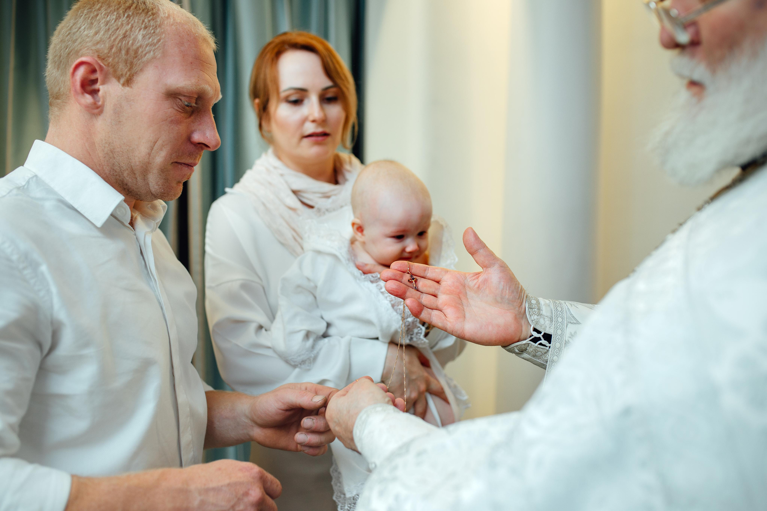 Крещение Эмилии, октябрь 22, храм Святой Троицы, Минск