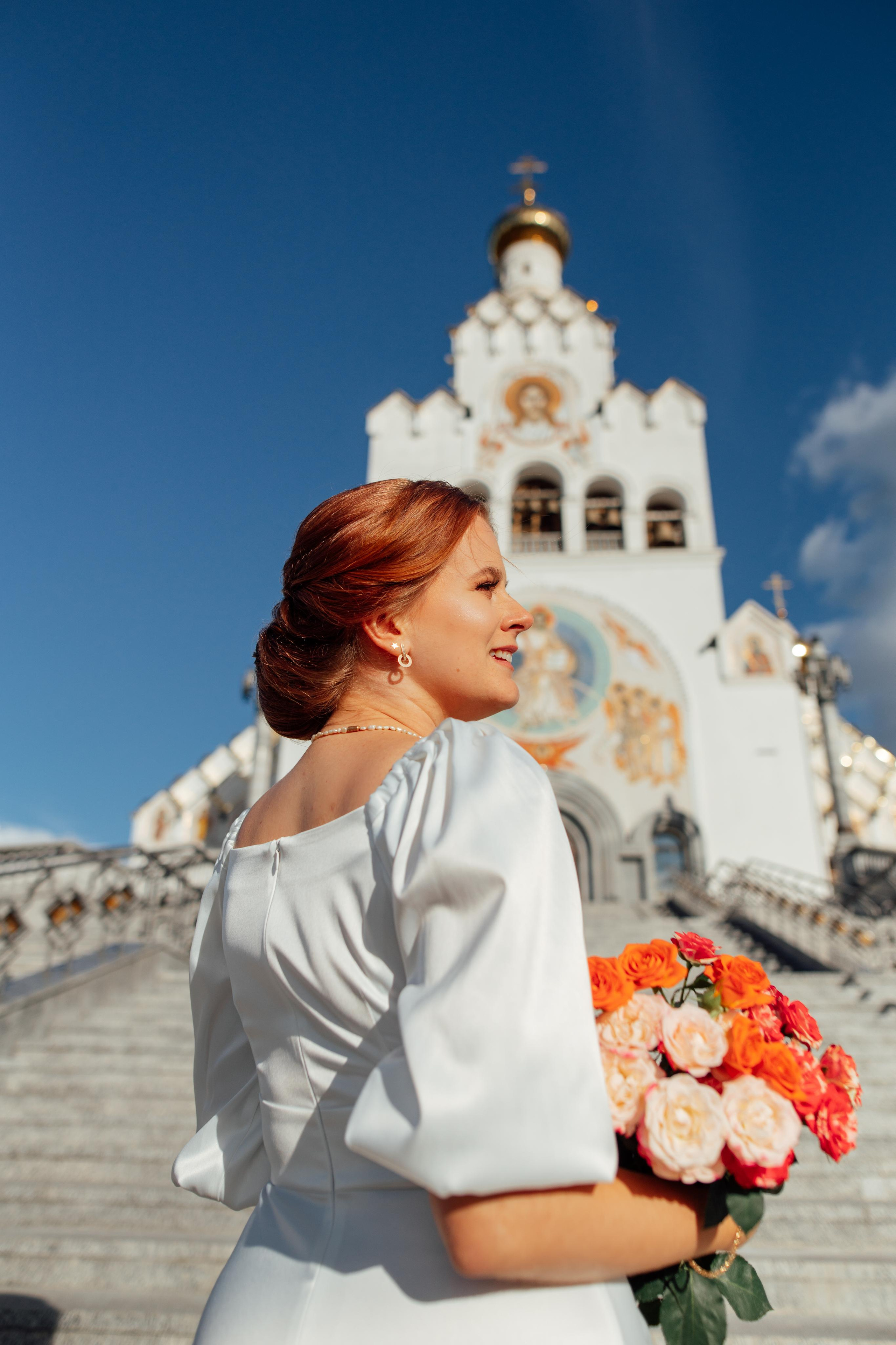 Кирилл и Александра, Храм Всех Святых, Минск октябрь 22