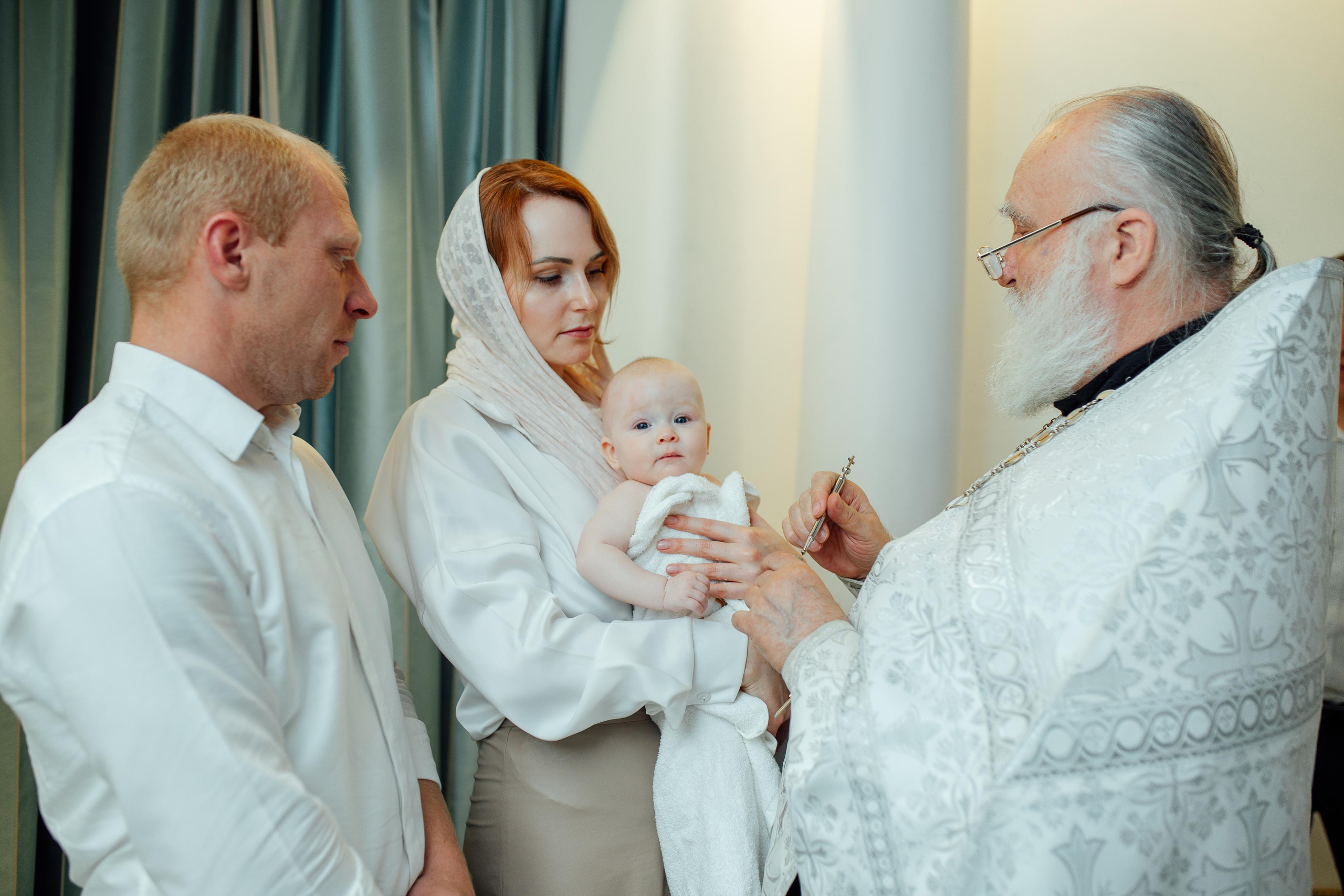 Крещение Эмилии, октябрь 22, храм Святой Троицы, Минск