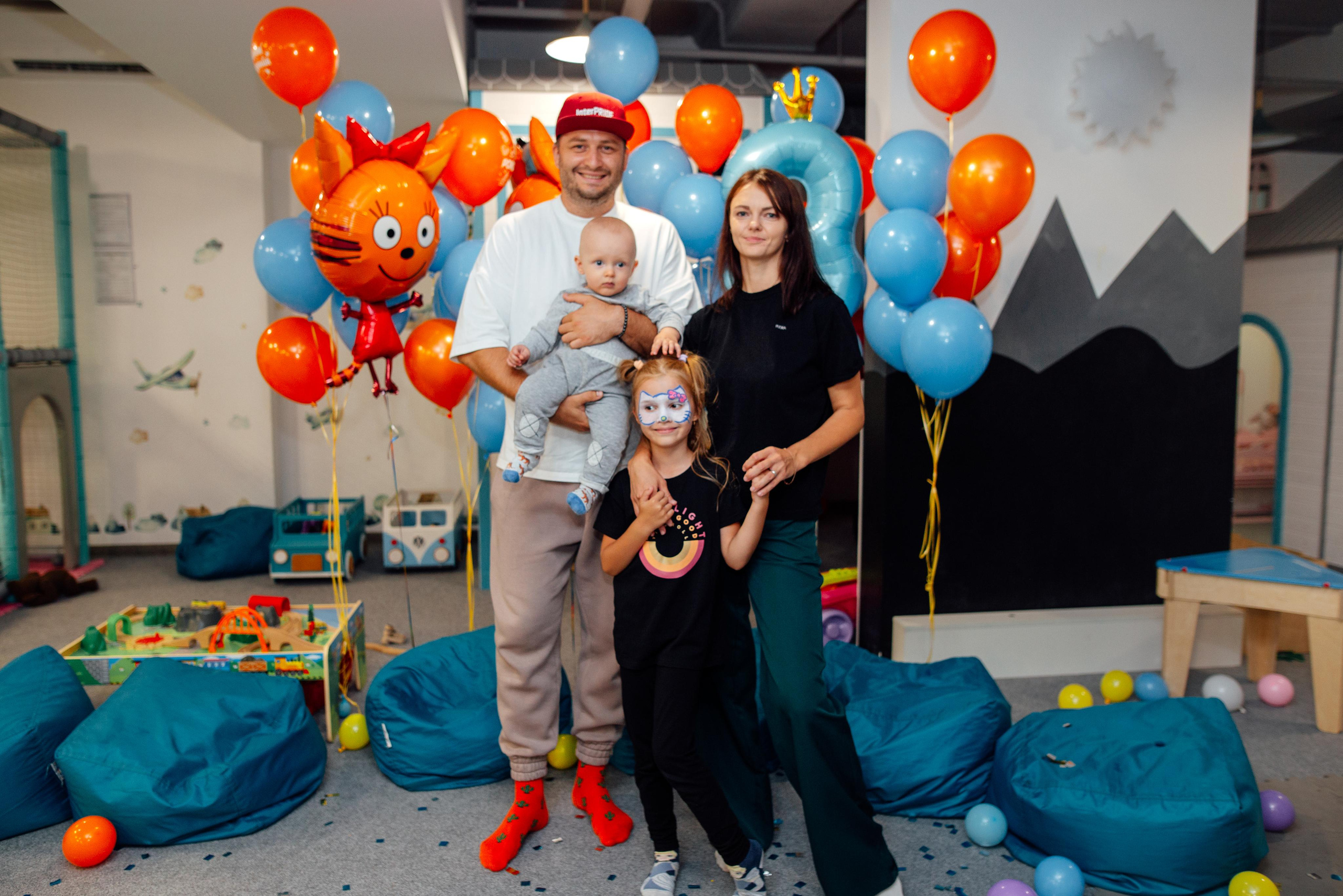 День рождение Даниила, 3 года, Мамслёт, август 22