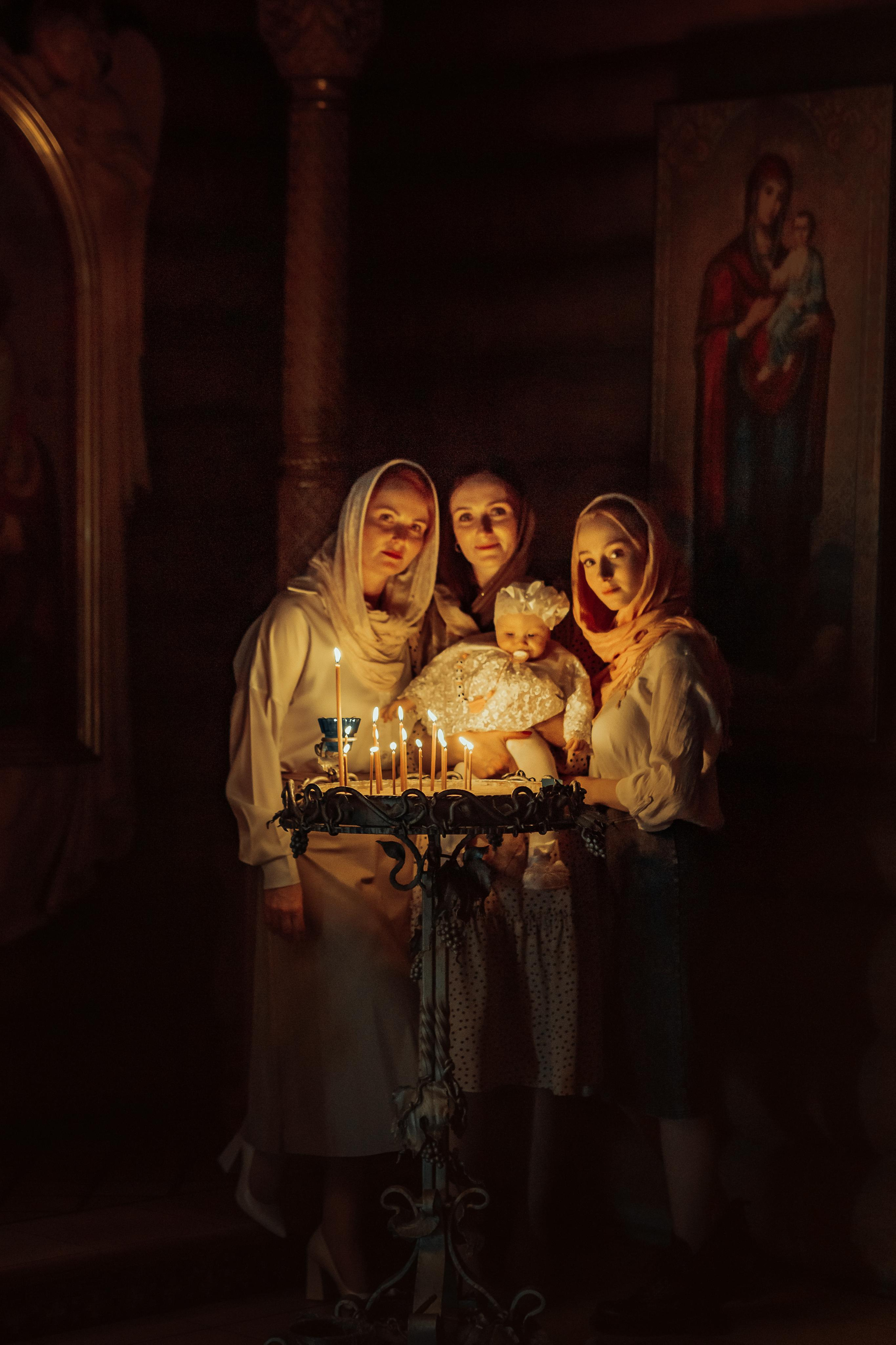 Крещение Эмилии, октябрь 22, храм Святой Троицы, Минск