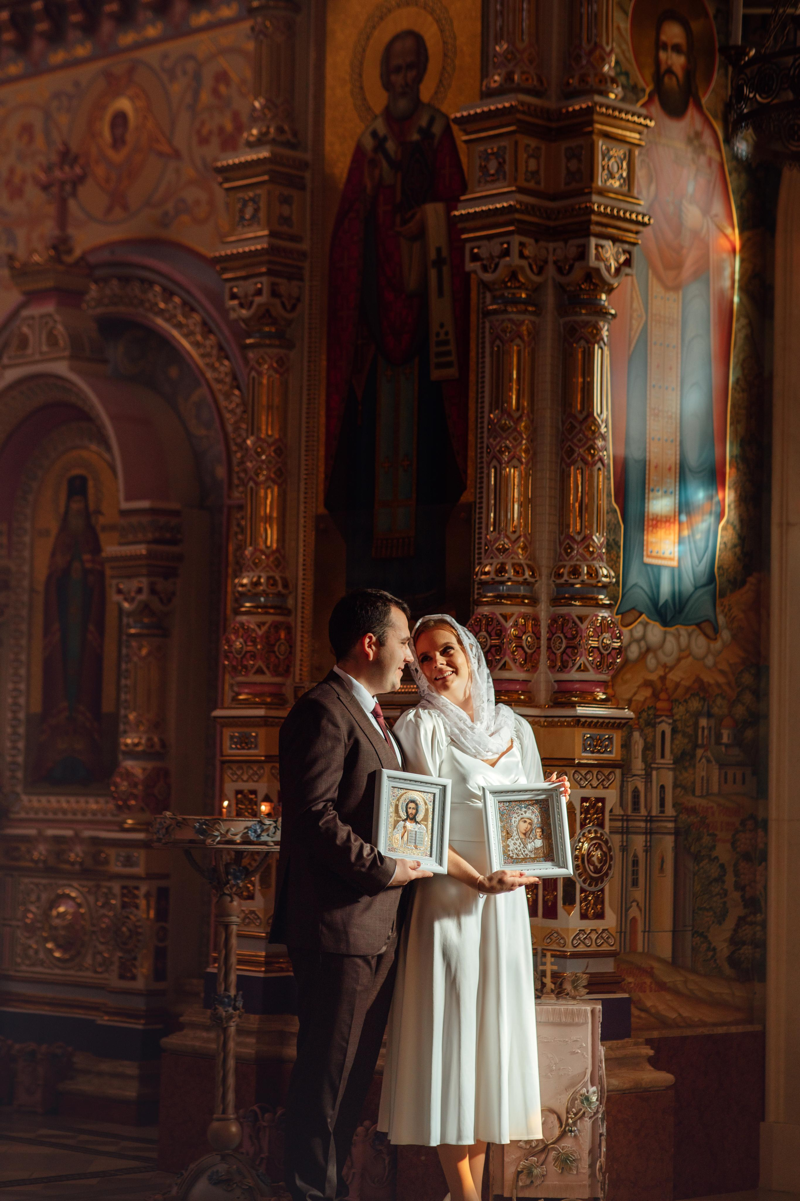 Кирилл и Александра, Храм Всех Святых, Минск октябрь 22