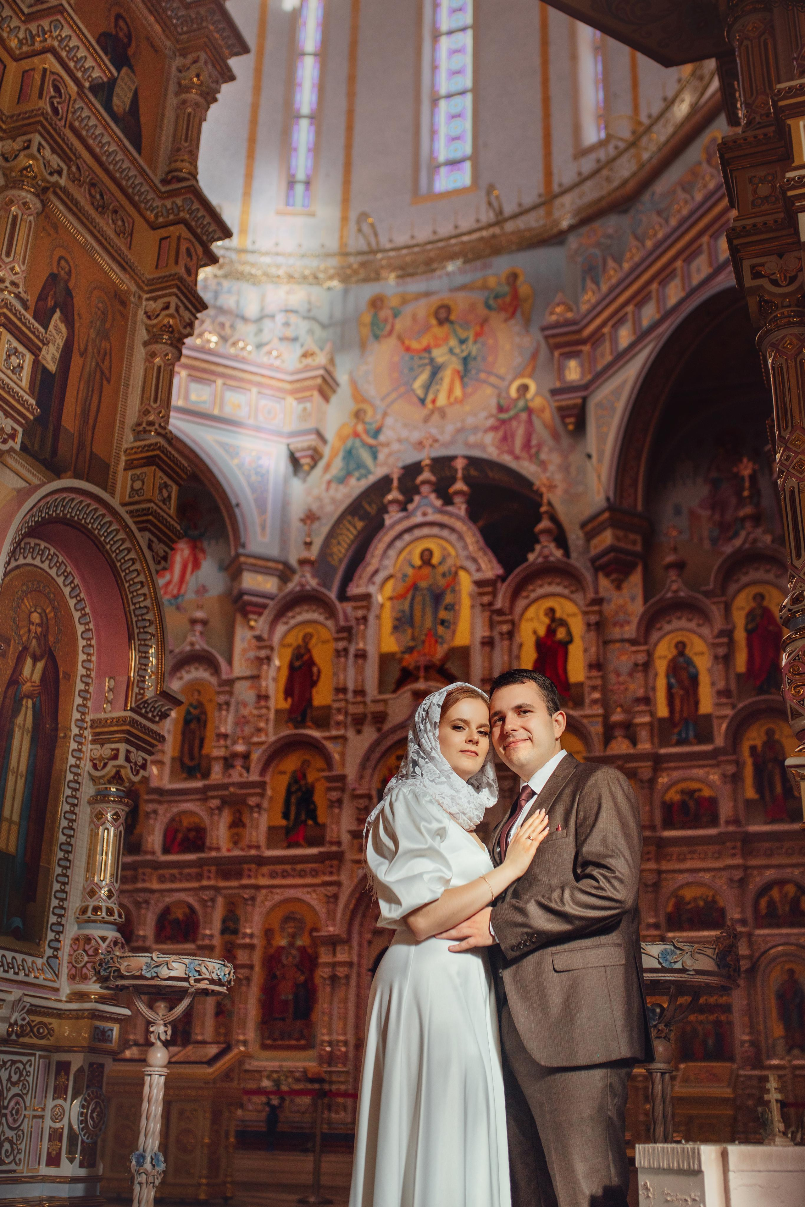 Кирилл и Александра, Храм Всех Святых, Минск октябрь 22