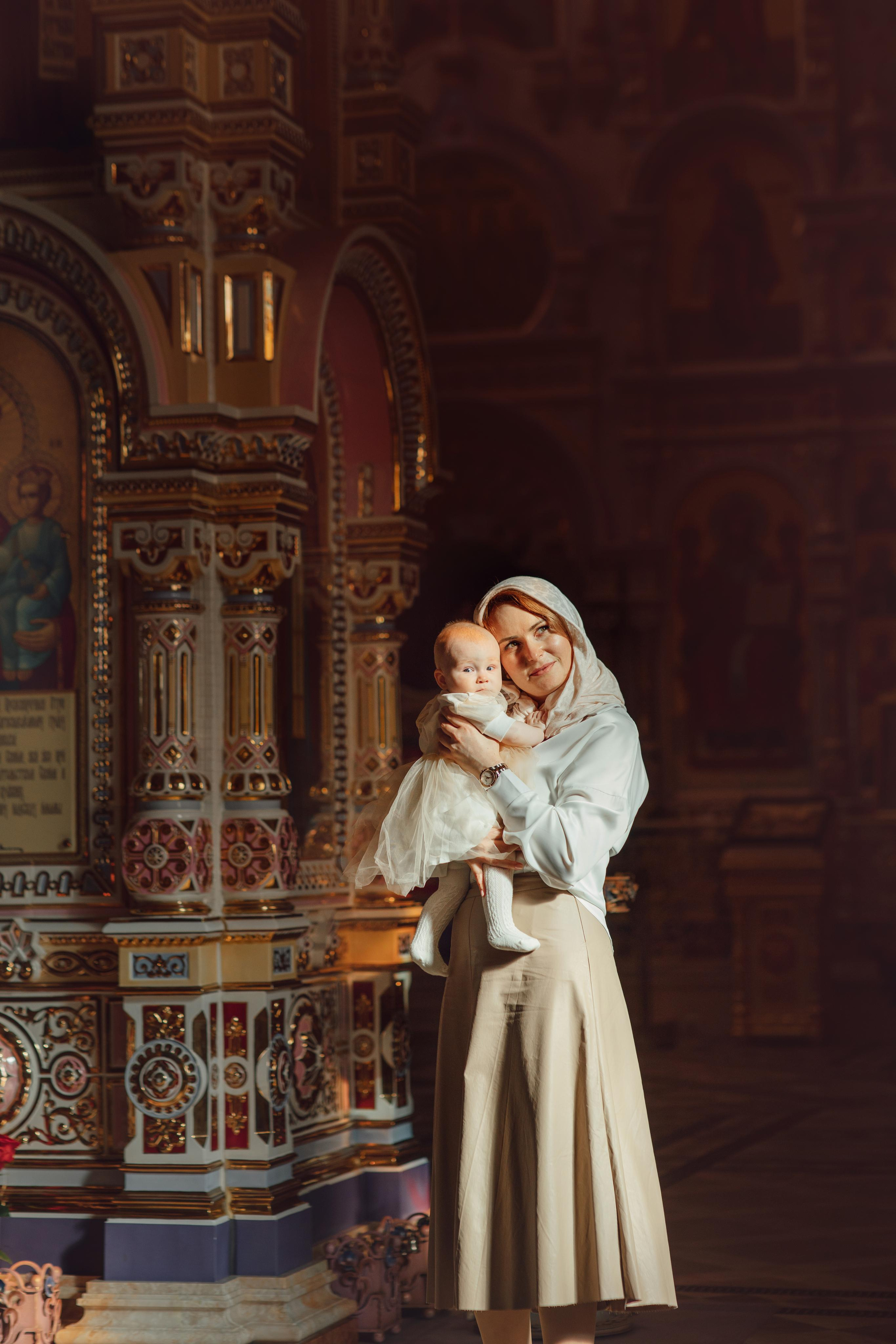 Крещение Эмилии, октябрь 22, храм Святой Троицы, Минск