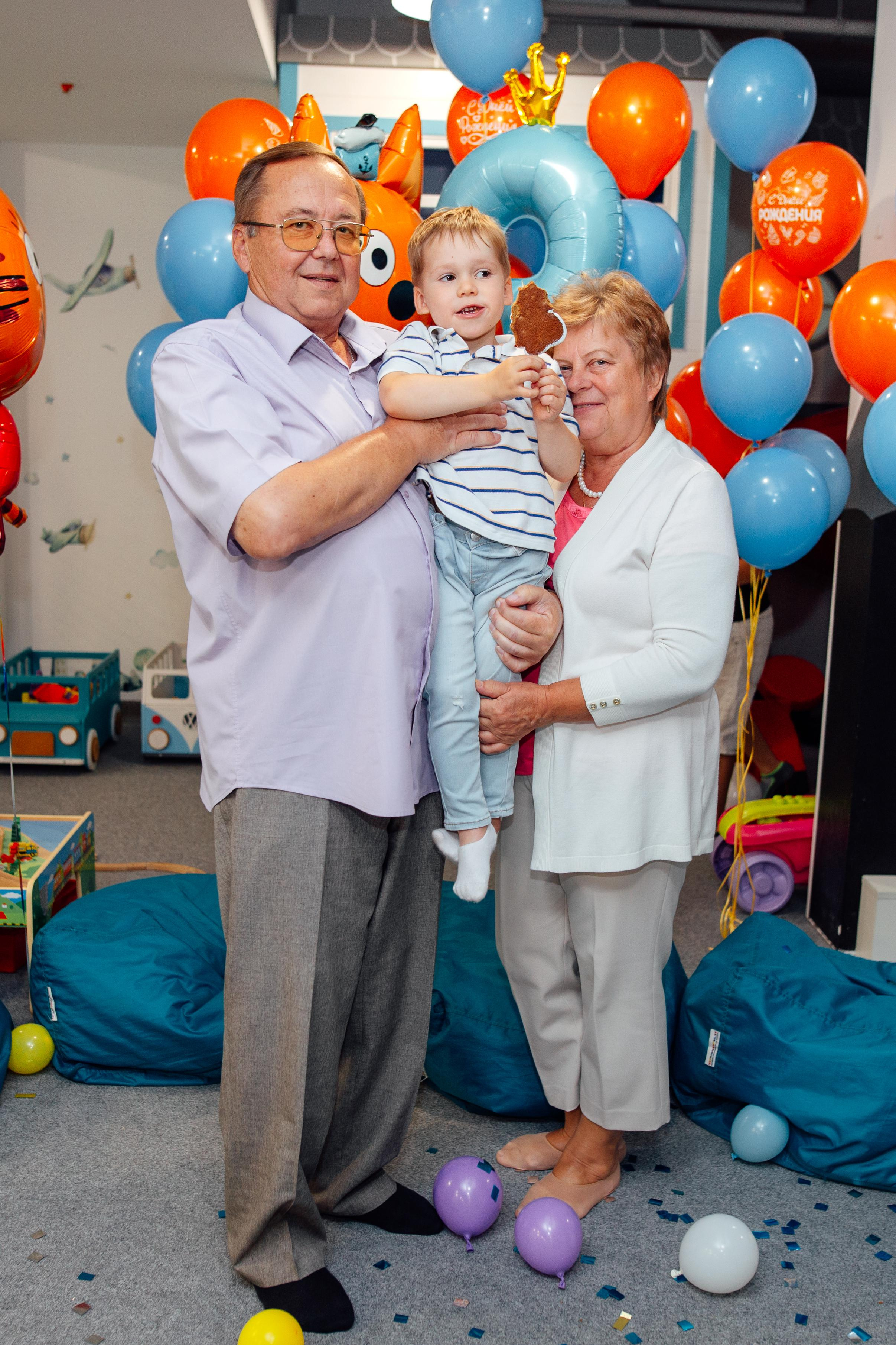 День рождение Даниила, 3 года, Мамслёт, август 22